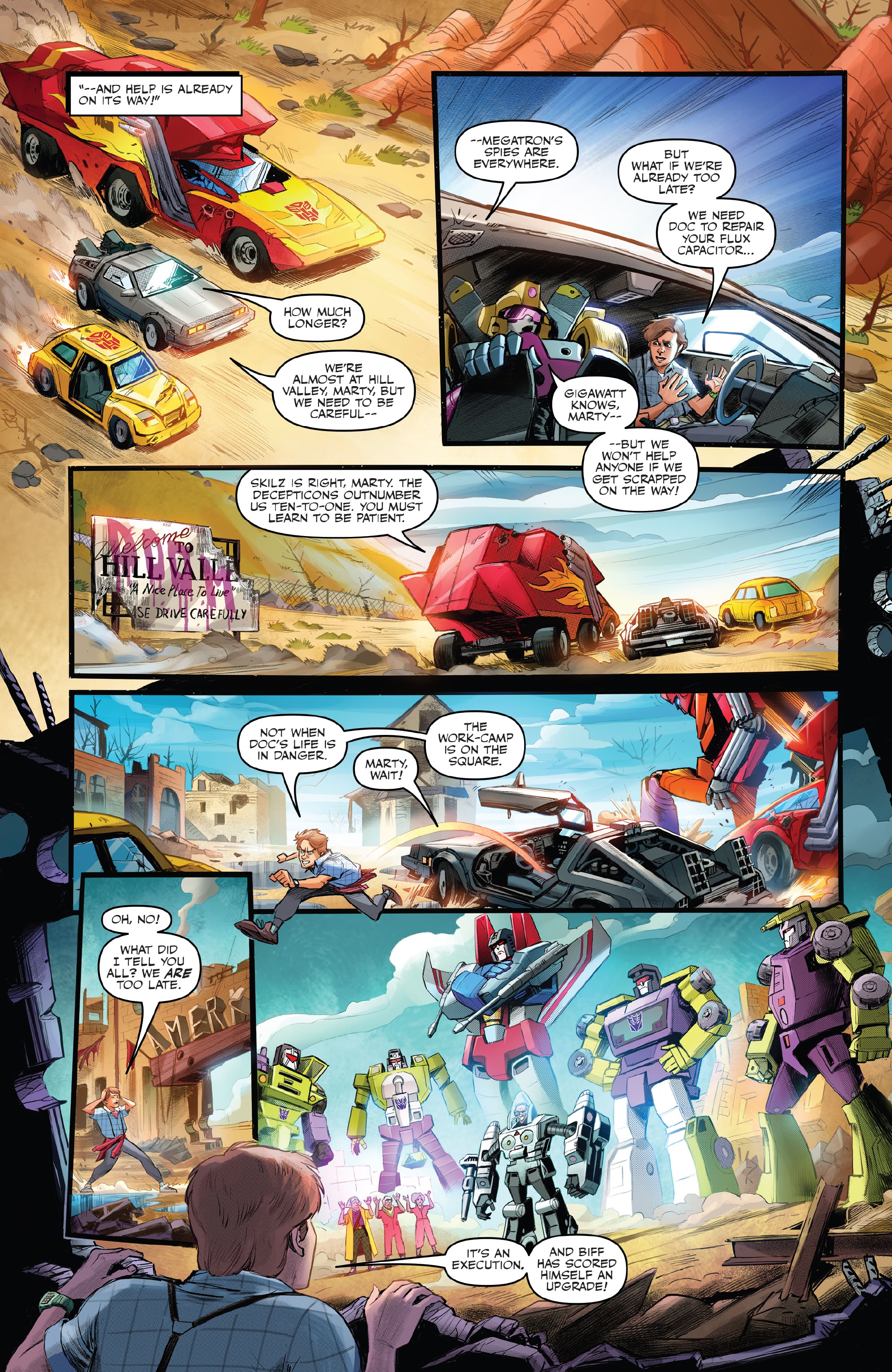 Read online Transformers: Back to the Future comic -  Issue #3 - 15