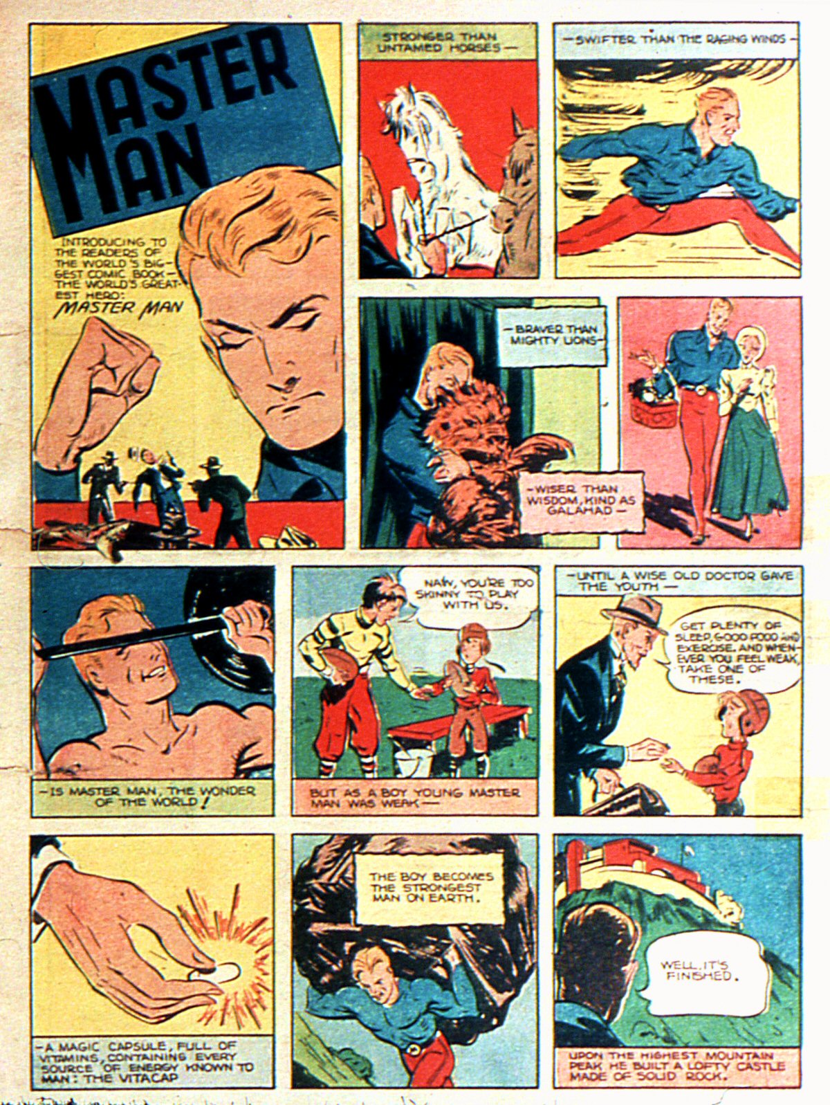 Read online Master Comics comic -  Issue #1 - 4