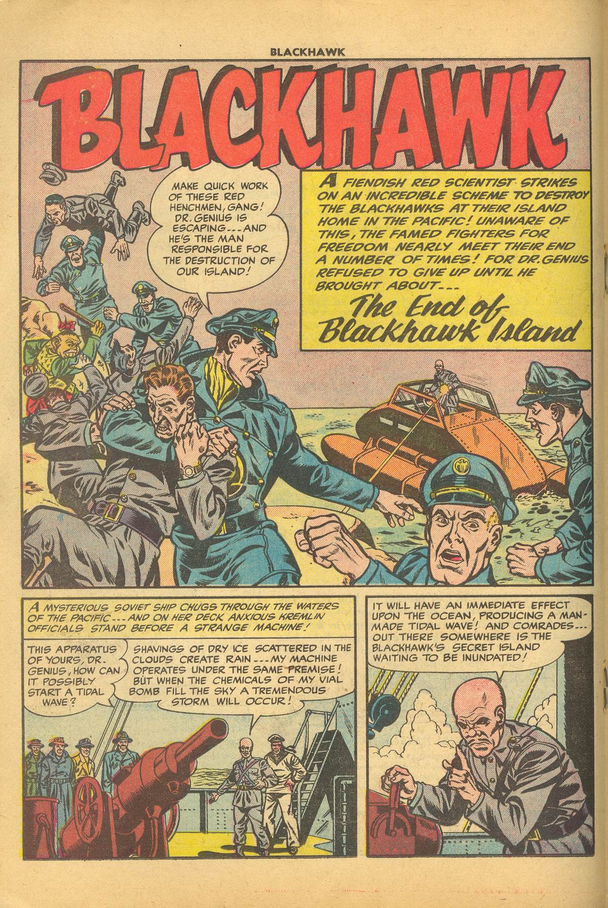 Read online Blackhawk (1957) comic -  Issue #84 - 18