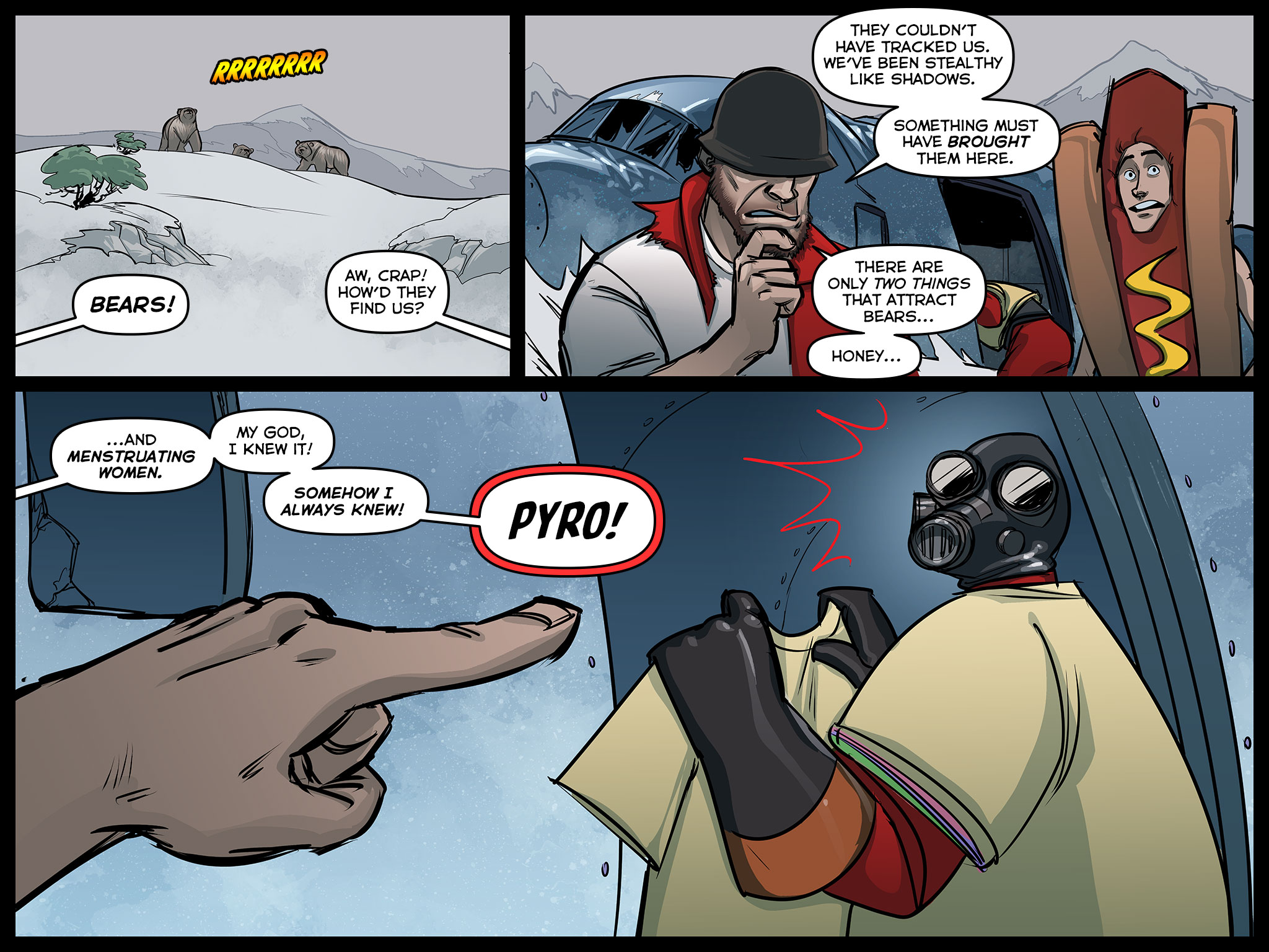 Read online Team Fortress 2 comic -  Issue #3 - 22