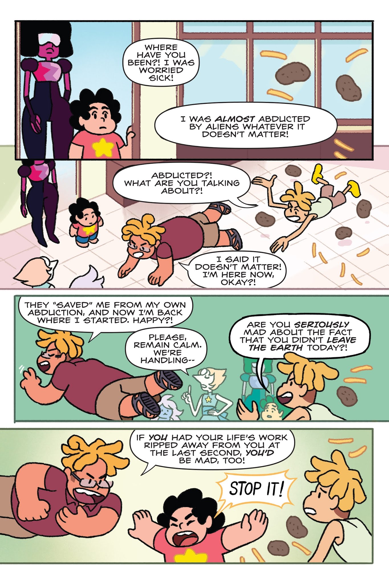 Read online Steven Universe: Anti-Gravity comic -  Issue # TPB - 36
