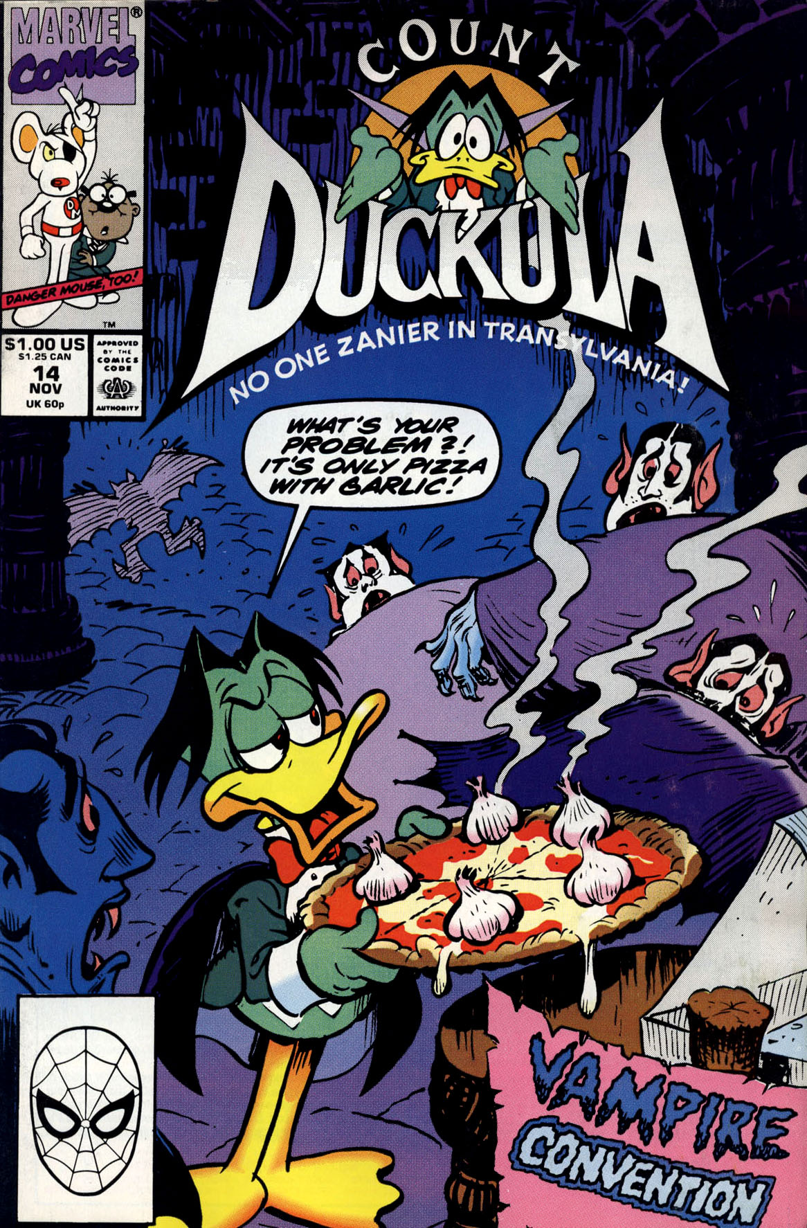 Read online Count Duckula comic -  Issue #14 - 1
