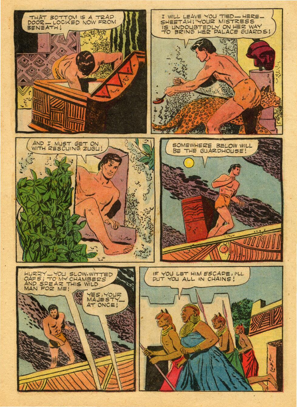 Read online Tarzan (1948) comic -  Issue #68 - 13