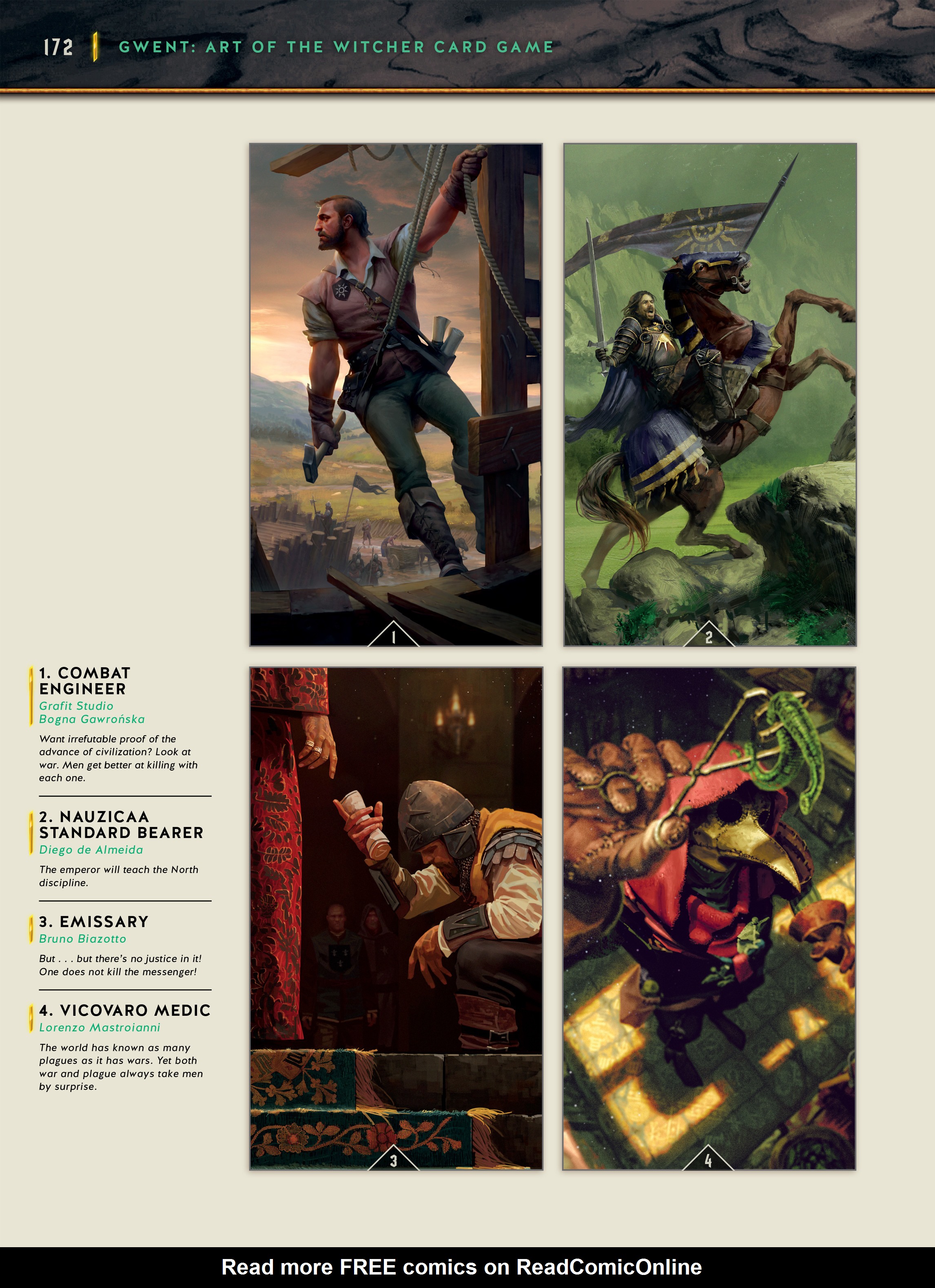 Read online Gwent: Art of the Witcher Card Game comic -  Issue # TPB (Part 2) - 57