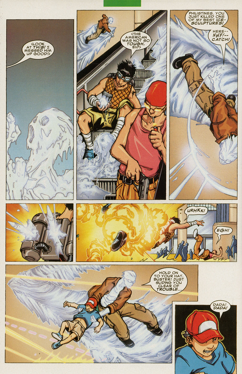Read online Iceman (2001) comic -  Issue #1 - 6