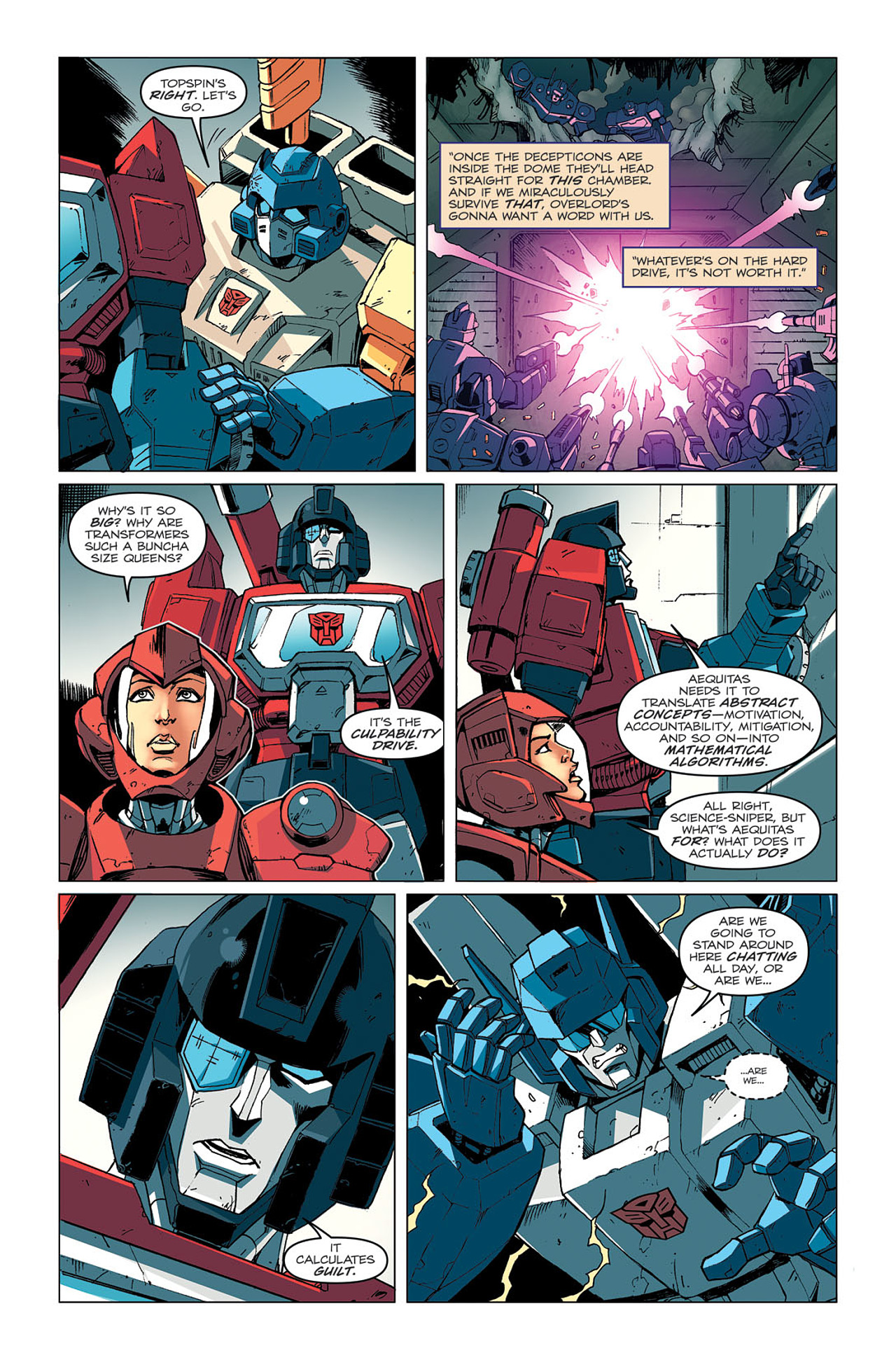 Read online Transformers: Last Stand of The Wreckers comic -  Issue #4 - 8