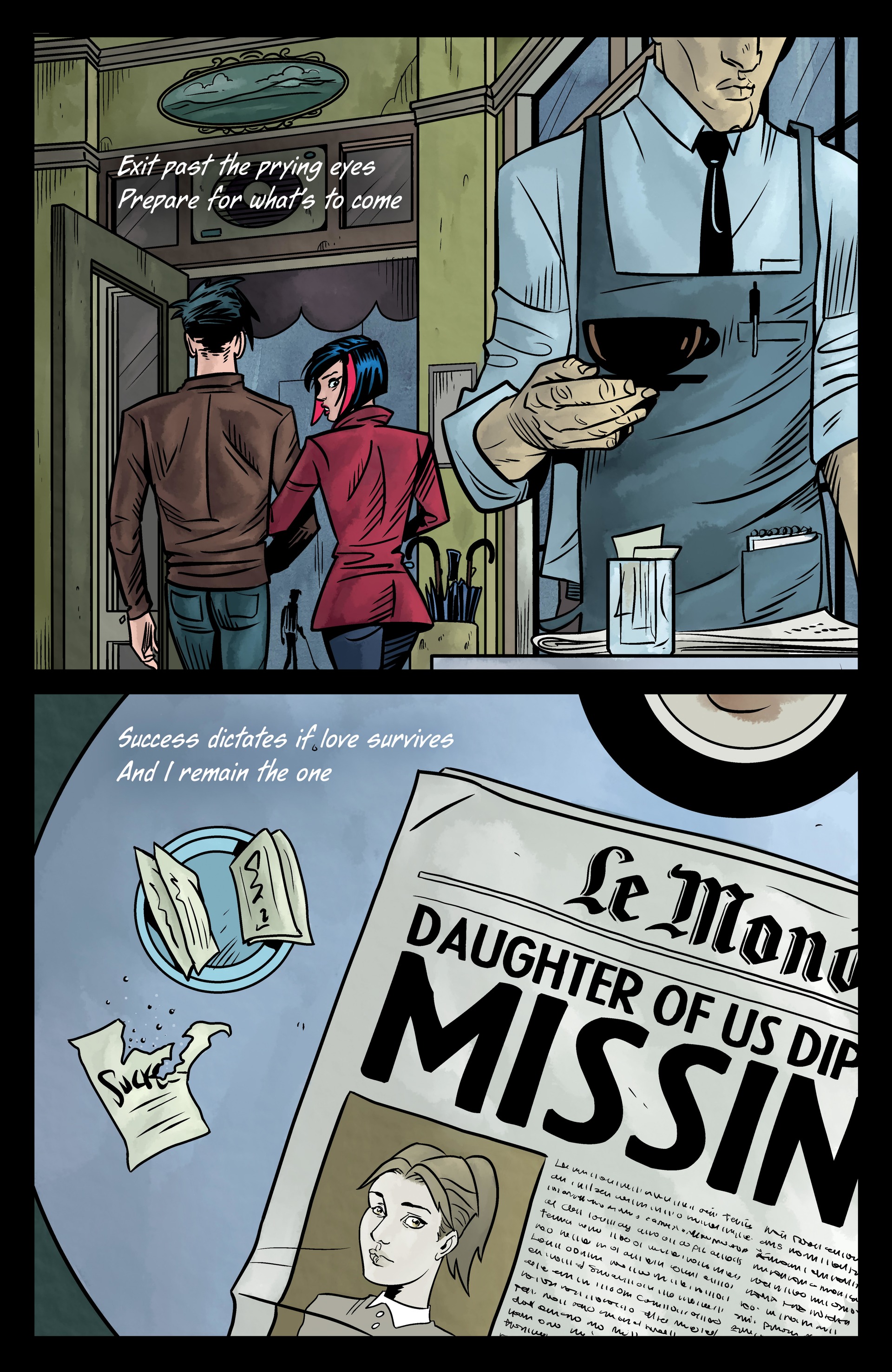 Read online GirlFIEND in Paris: A Bloodthirsty Bedtime Story comic -  Issue # TPB - 39