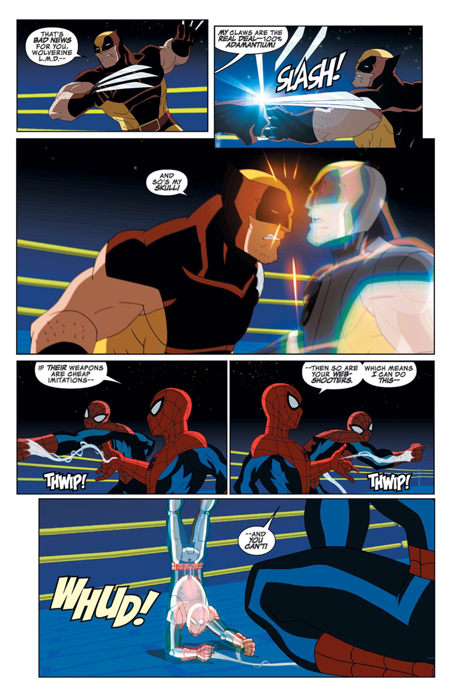 Read online Marvel Universe Ultimate Spider-Man: Web Warriors comic -  Issue #9 - 12