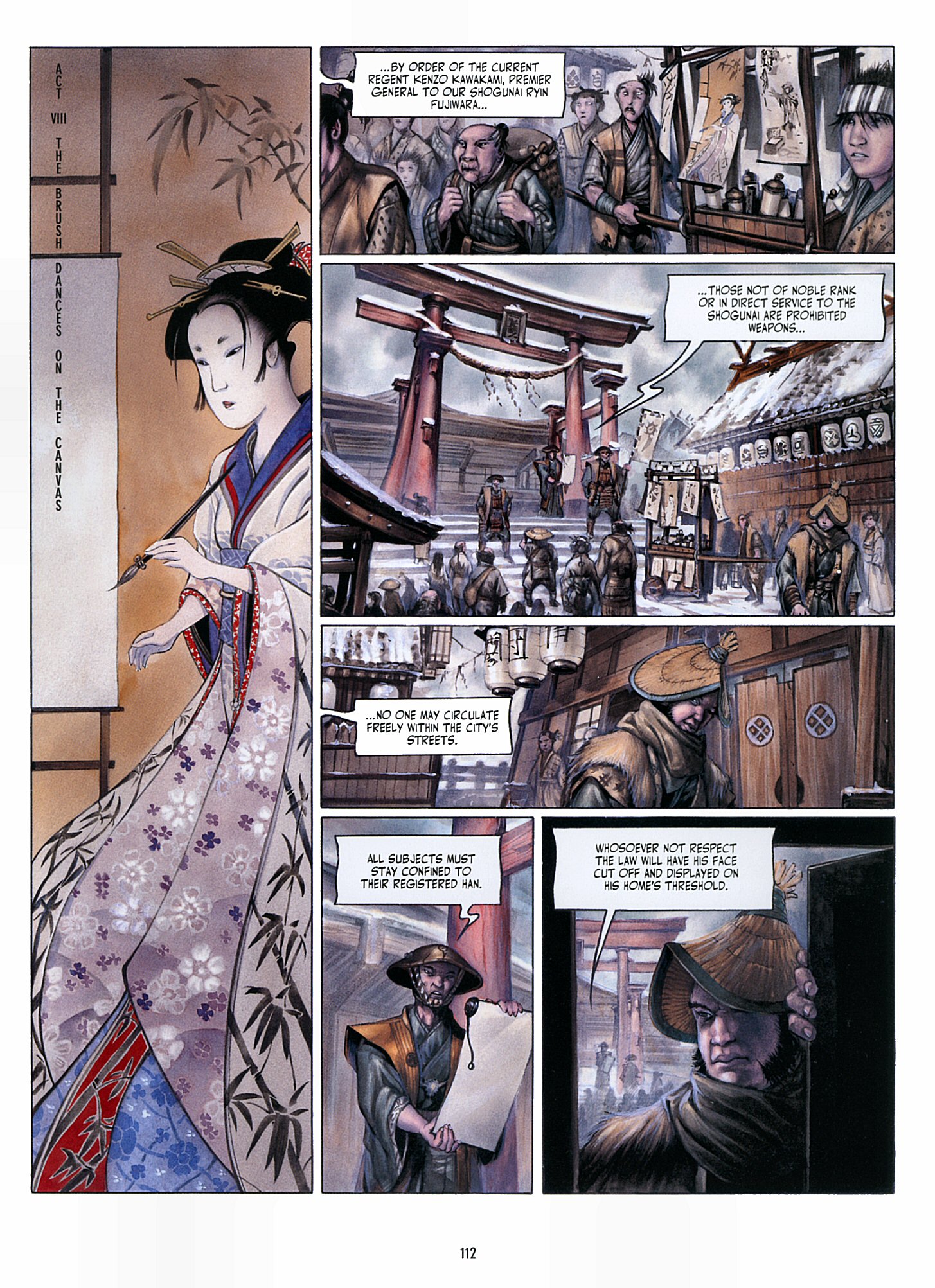 Read online Legend of the Scarlet Blades comic -  Issue # TPB - 113