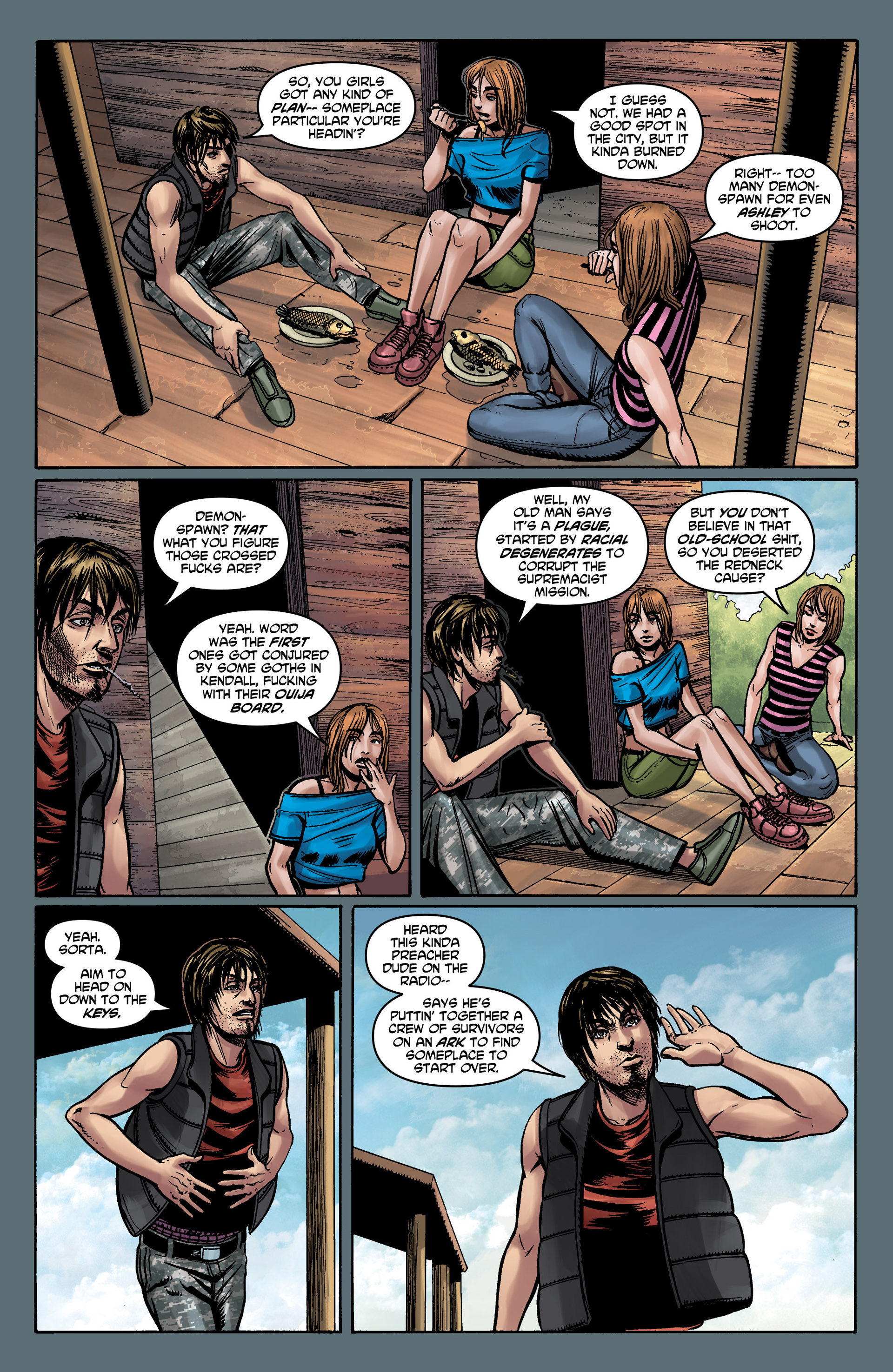 Read online Crossed: Badlands comic -  Issue #6 - 23