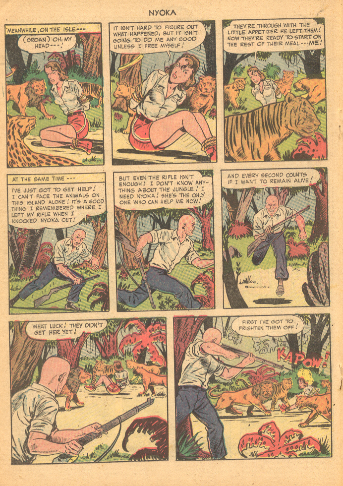 Read online Nyoka the Jungle Girl (1945) comic -  Issue #36 - 18