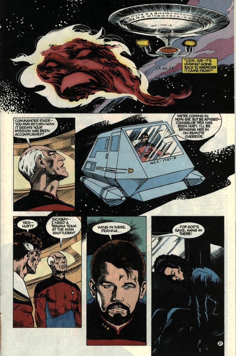 Read online Star Trek: The Next Generation (1989) comic -  Issue #12 - 22