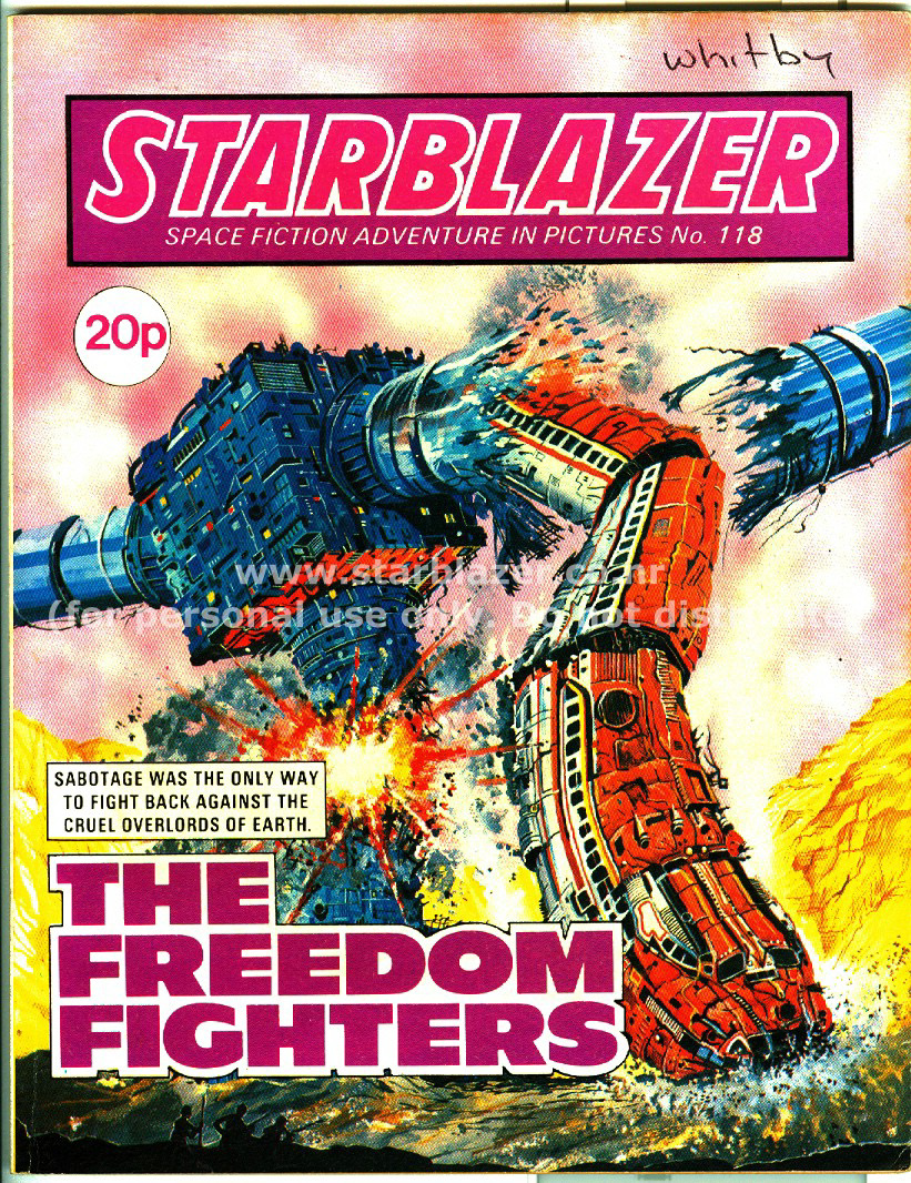 Read online Starblazer comic -  Issue #118 - 1