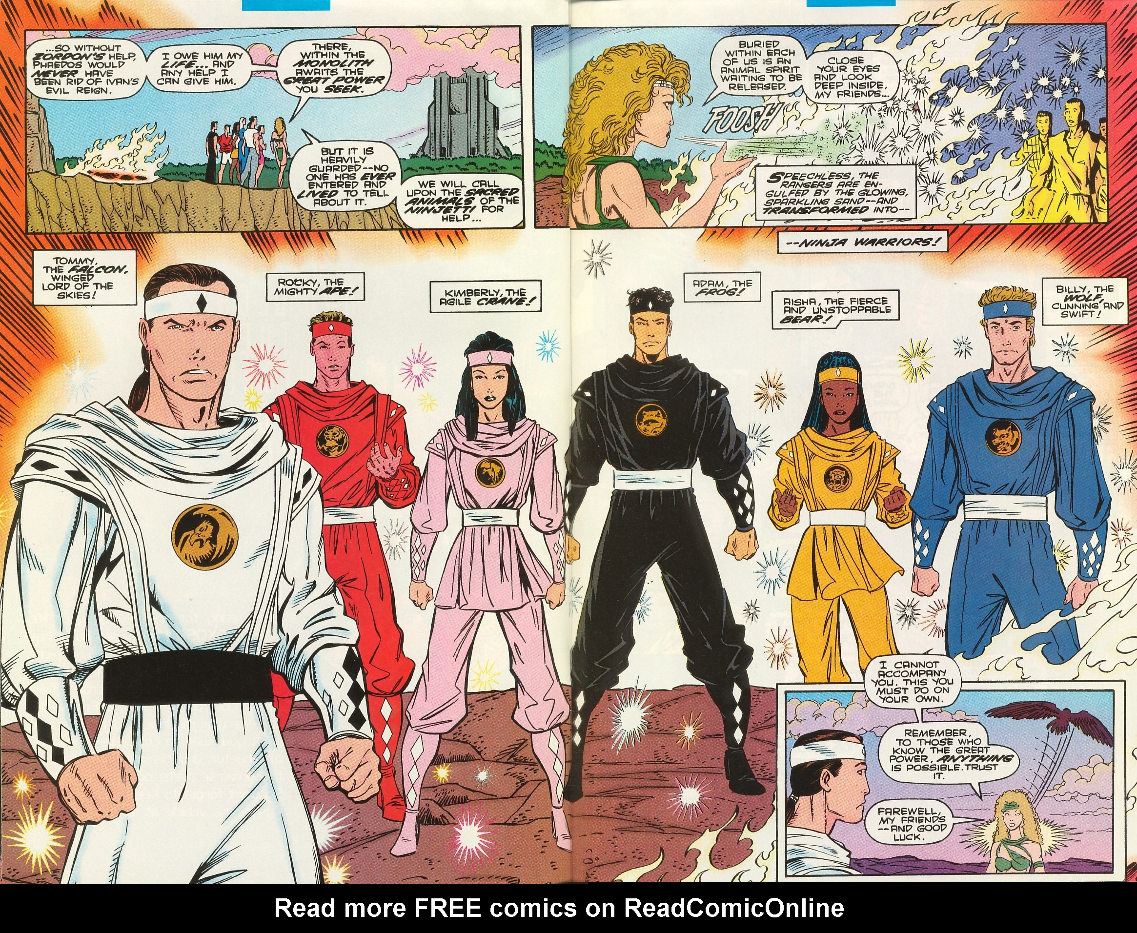 Read online Mighty Morphin' Power Rangers: The Movie comic -  Issue # Full - 25