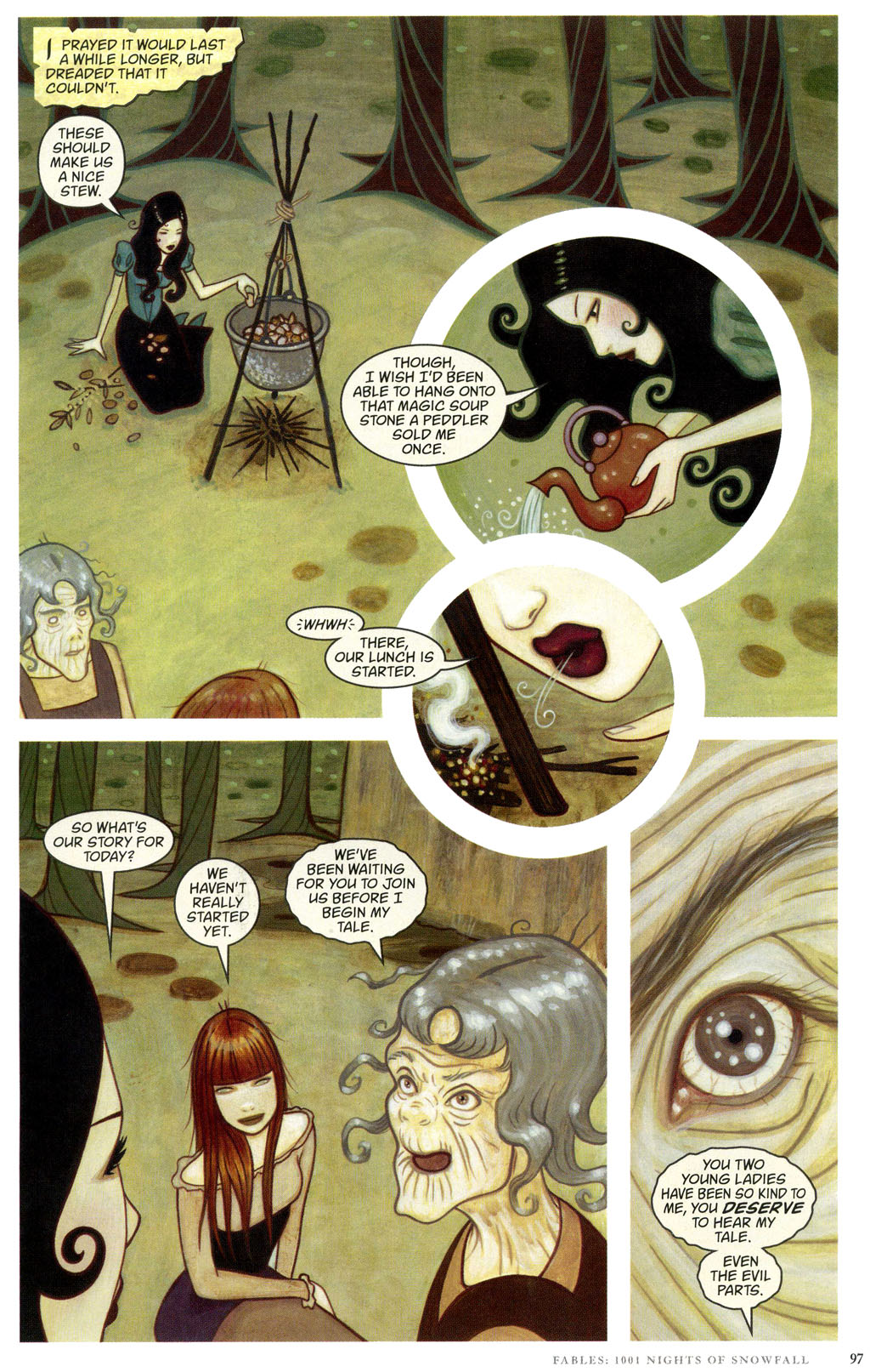 Read online Fables: 1001 Nights of Snowfall comic -  Issue # Full - 97
