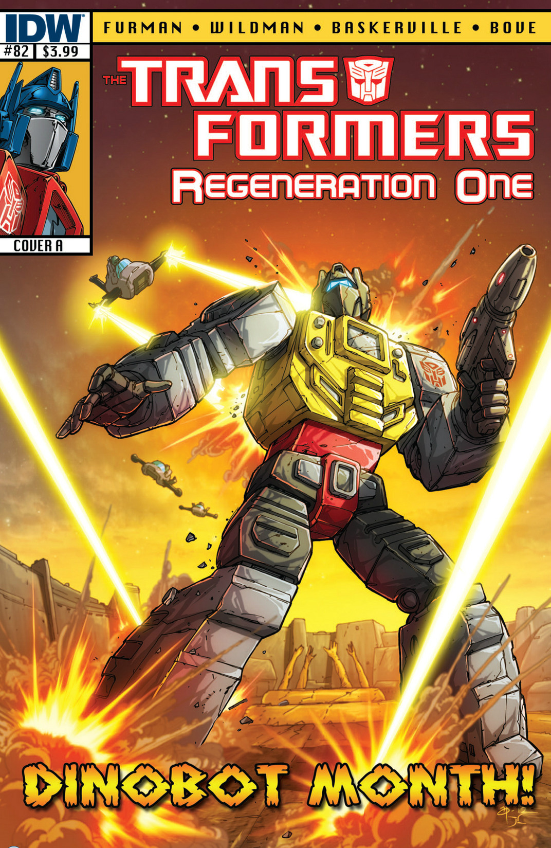 Read online The Transformers: Regeneration One comic -  Issue #82 - 1