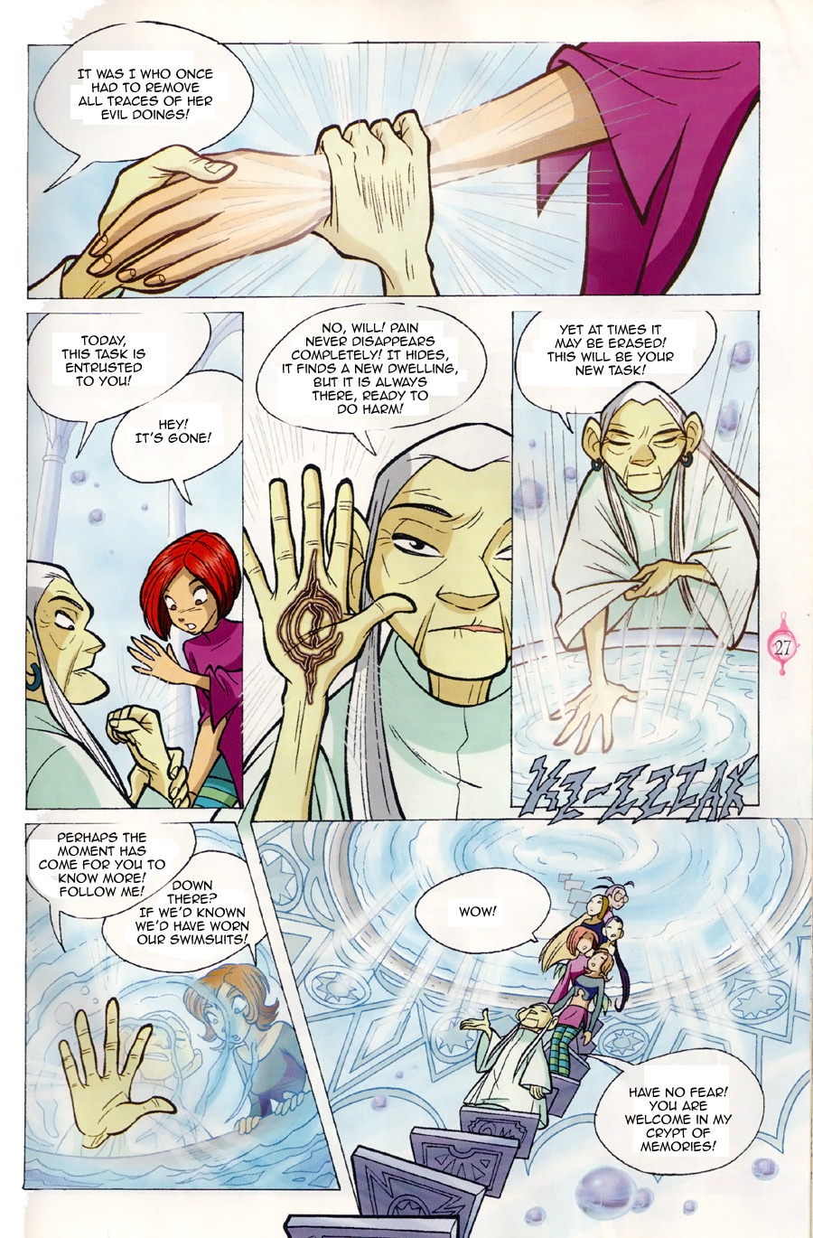 Read online W.i.t.c.h. comic -  Issue #16 - 22