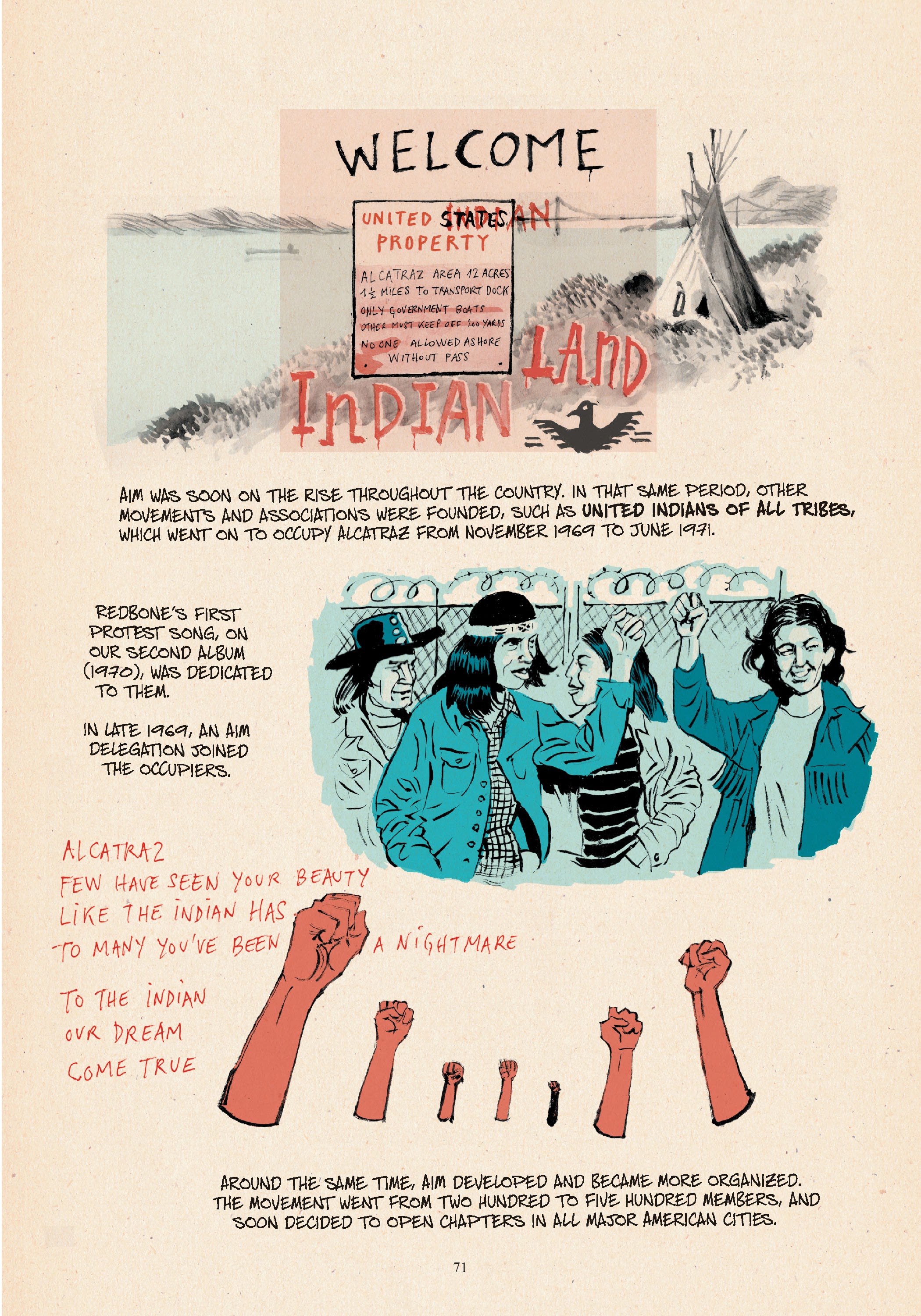 Read online Redbone: The True Story of A Native American Rock Band comic -  Issue # TPB - 60