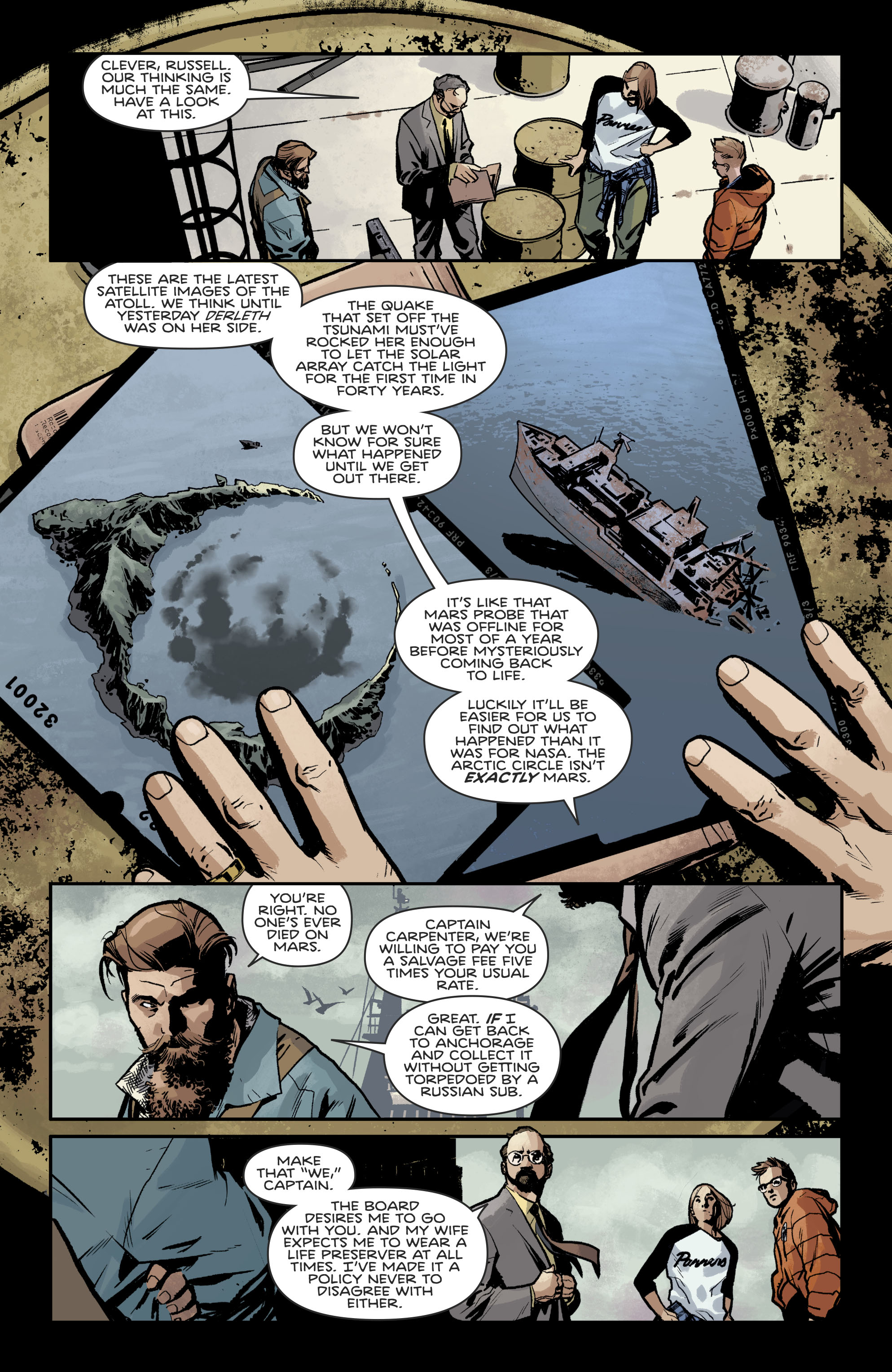 Read online Plunge comic -  Issue #1 - 16