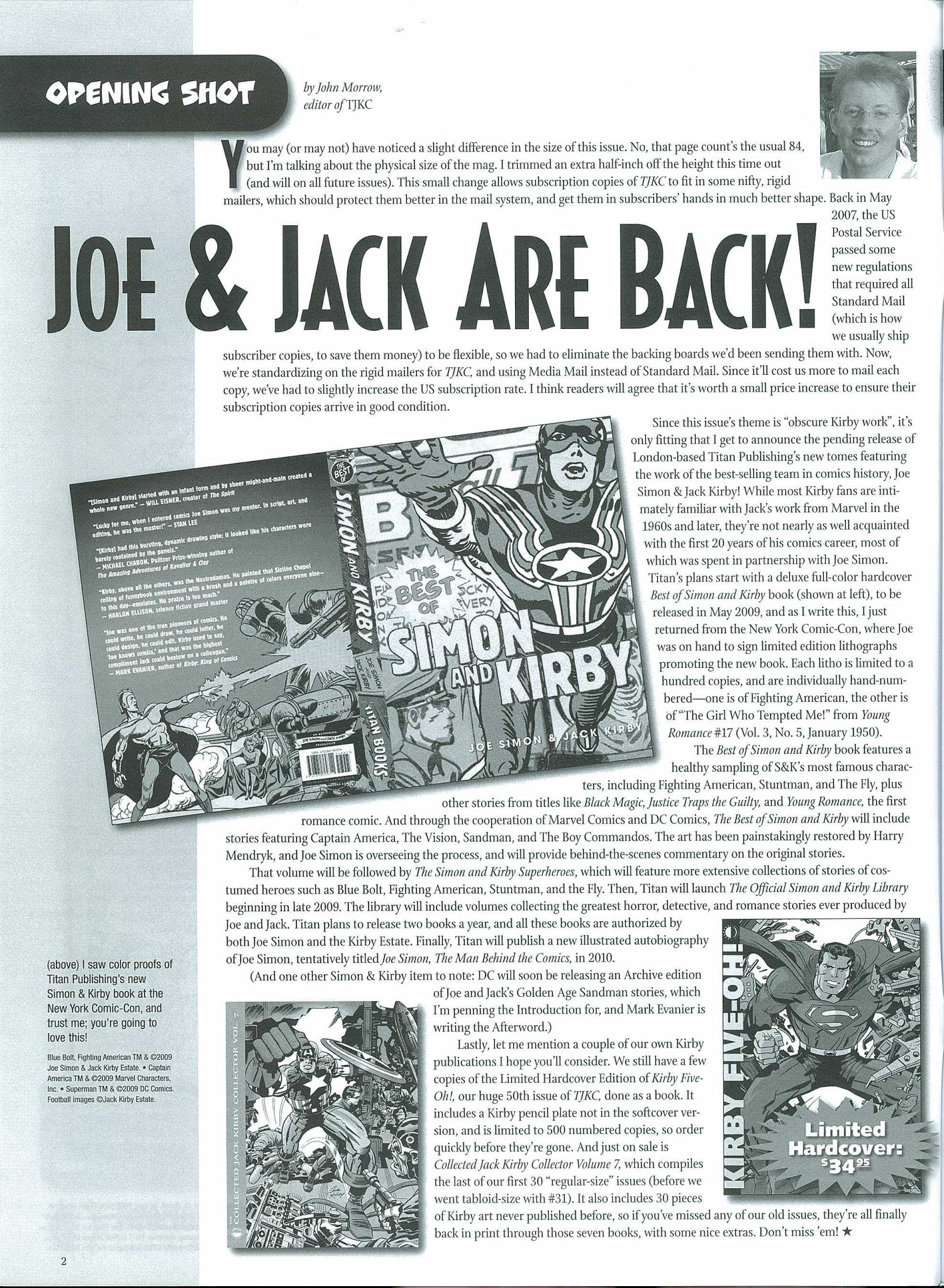 Read online The Jack Kirby Collector comic -  Issue #52 - 4