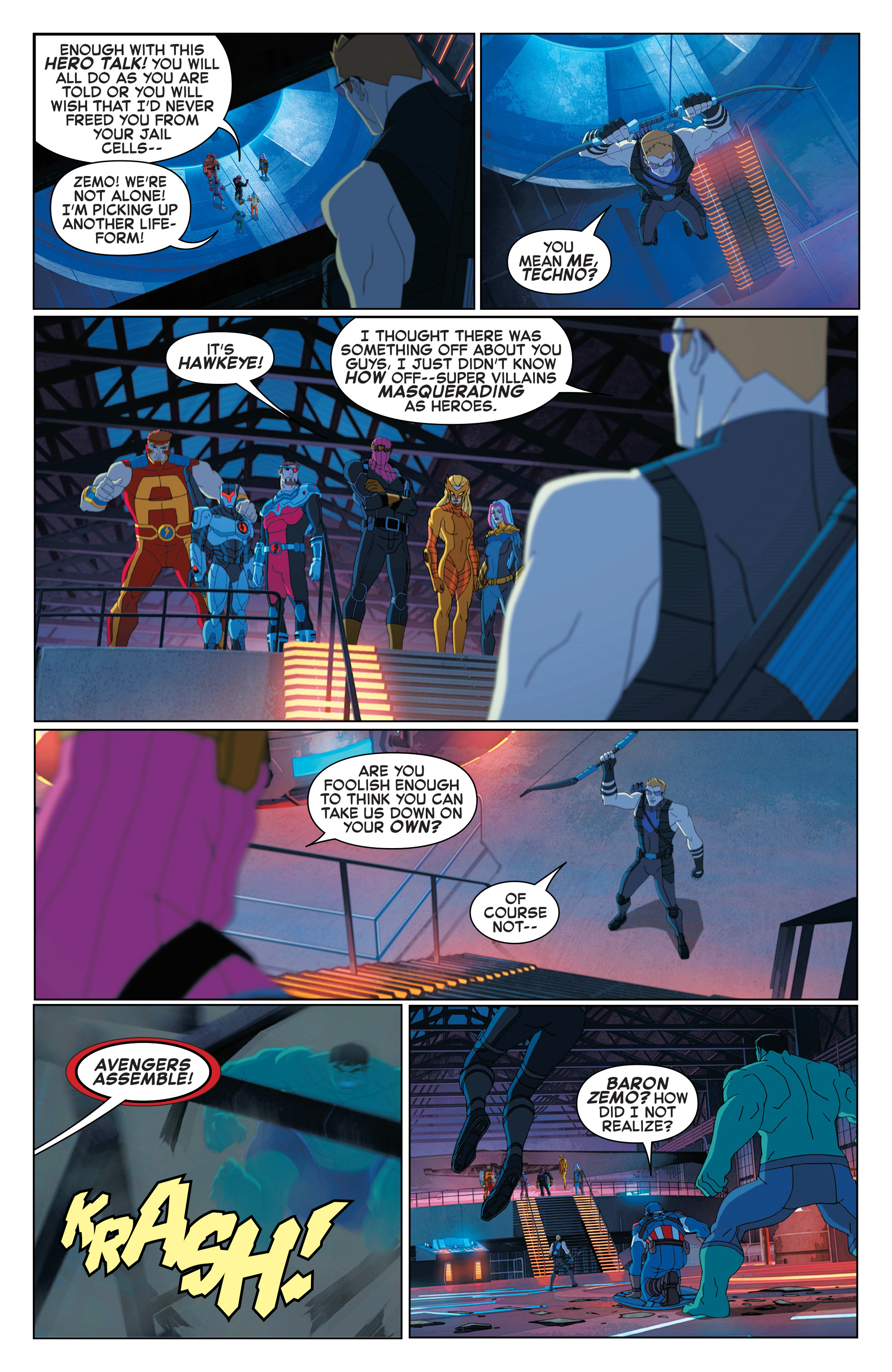 Read online Marvel Universe Avengers: Ultron Revolution comic -  Issue #7 - 9