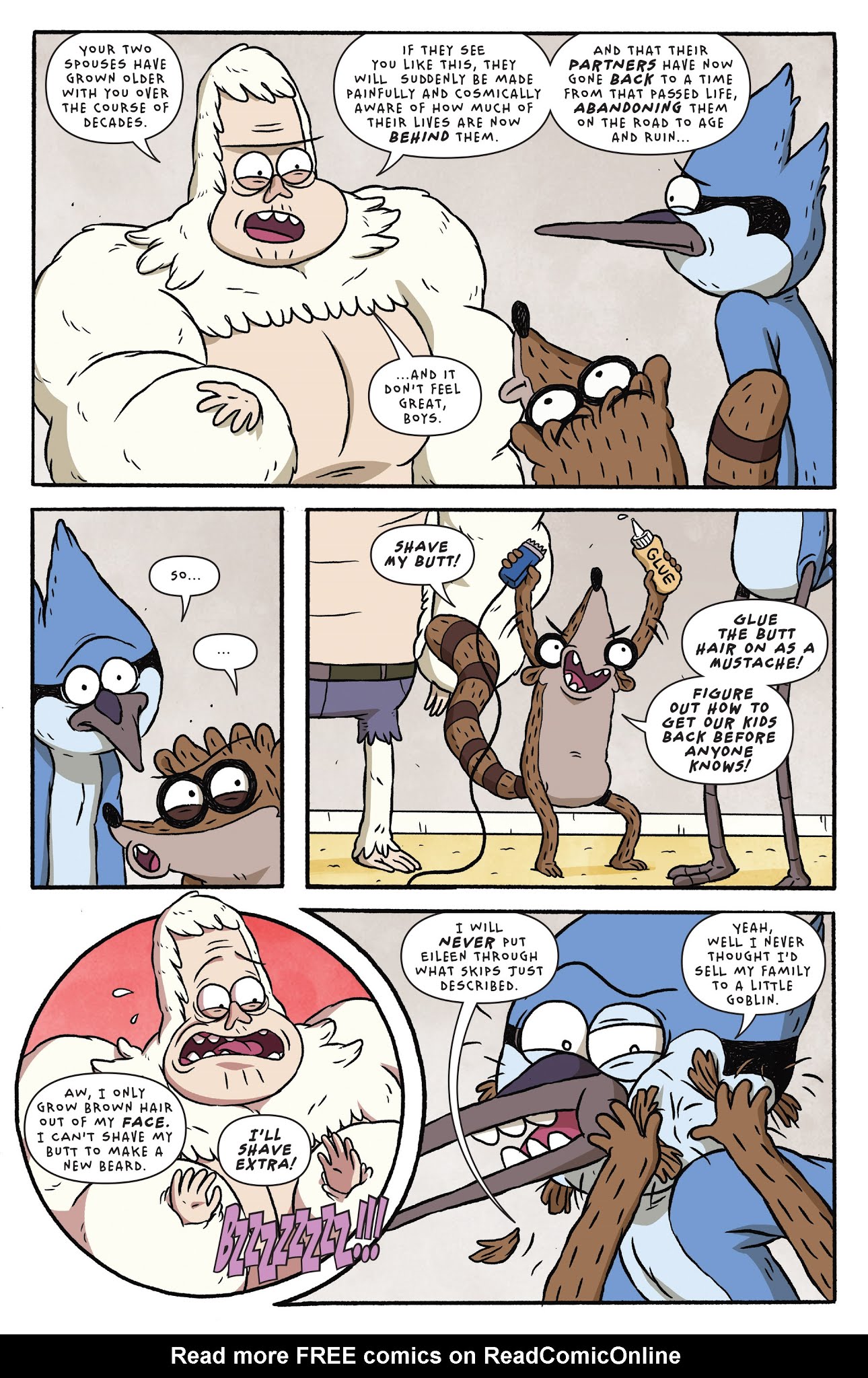 Read online Regular Show: 25 Years Later comic -  Issue #2 - 7