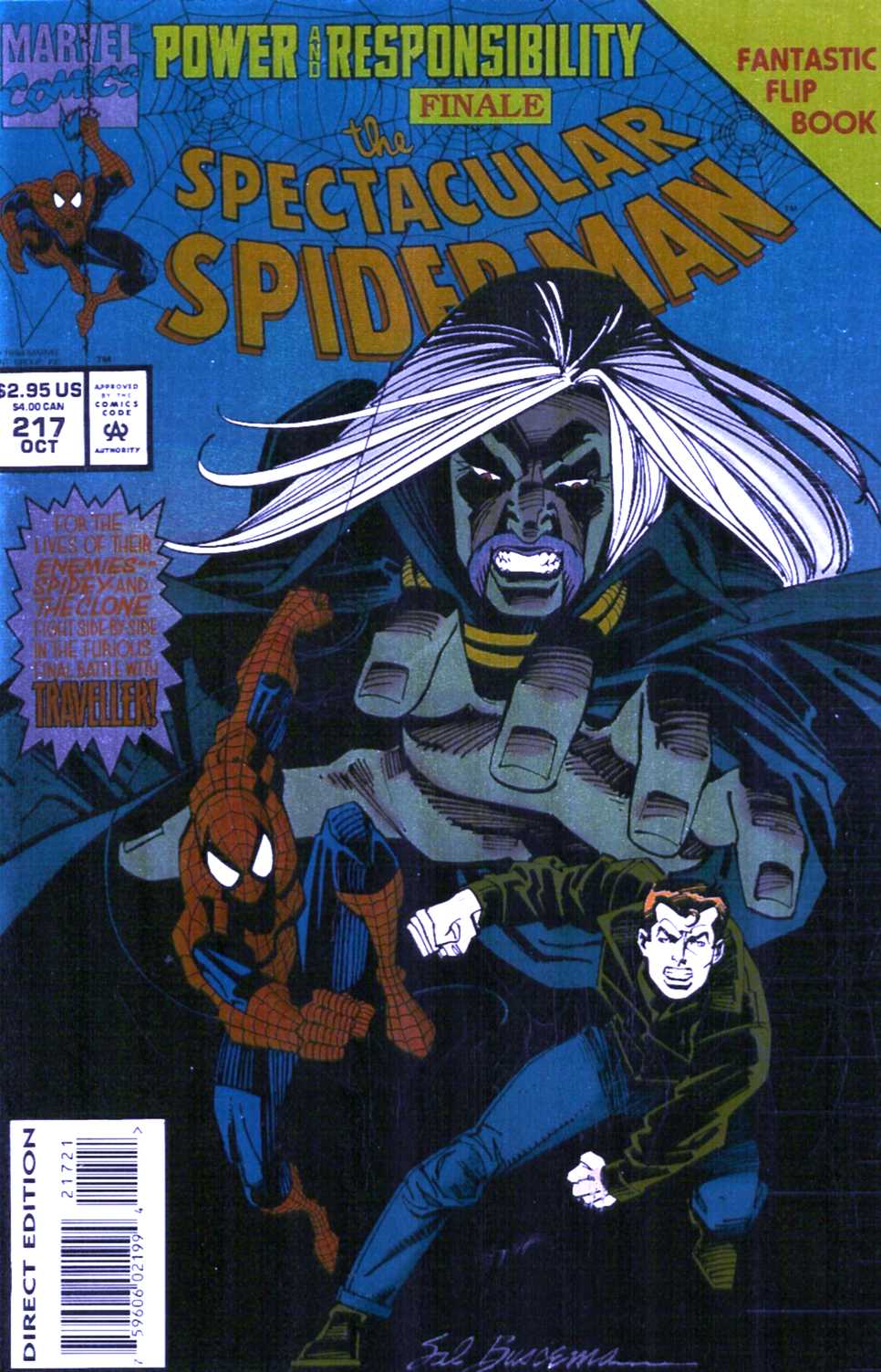 Read online The Spectacular Spider-Man (1976) comic -  Issue #217 - 1