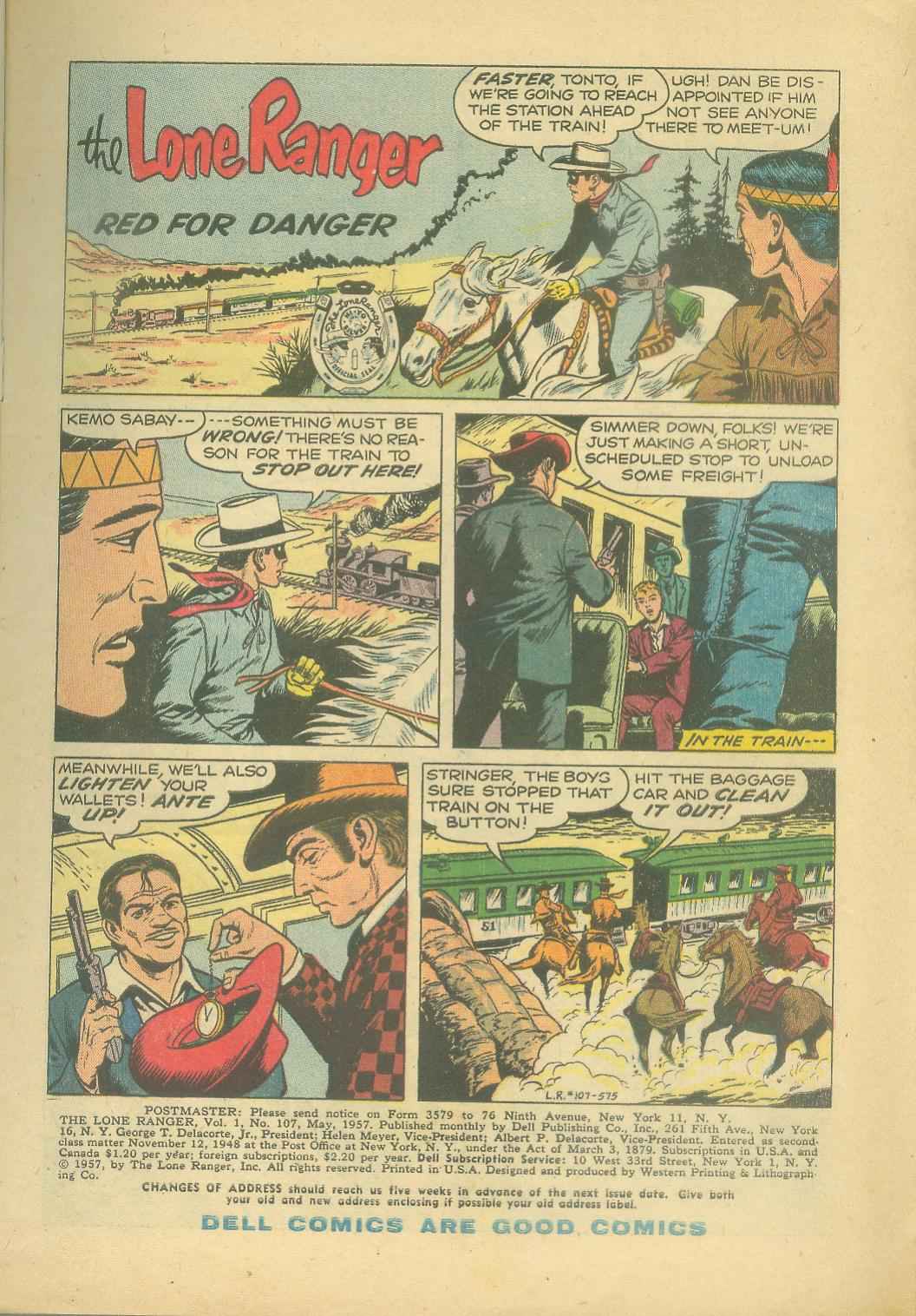 Read online The Lone Ranger (1948) comic -  Issue #107 - 3