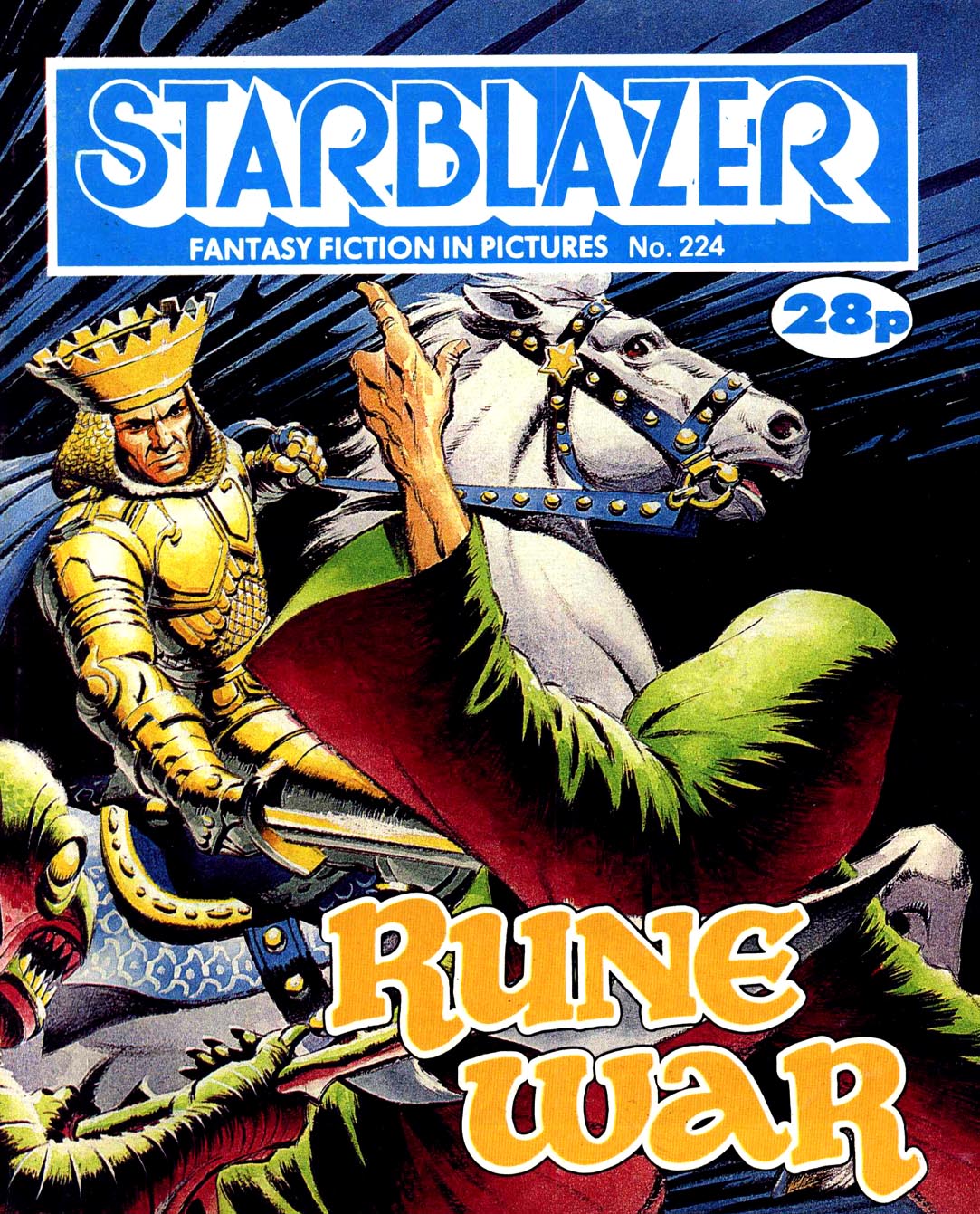 Read online Starblazer comic -  Issue #224 - 1