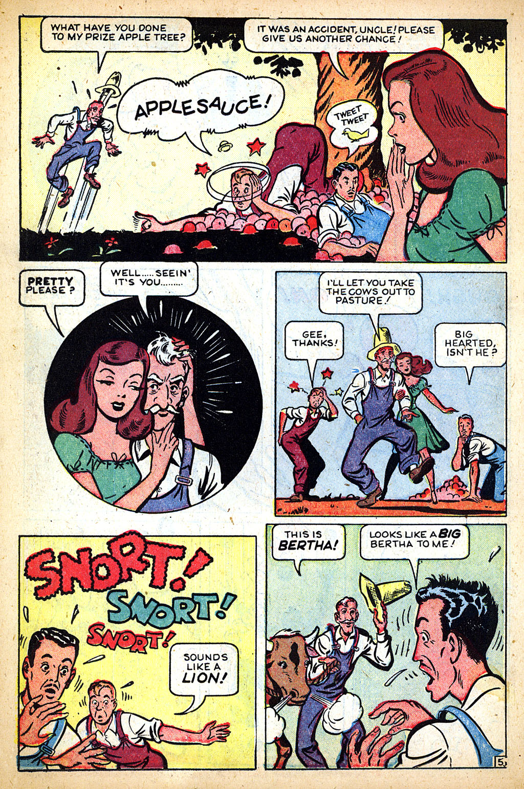 Read online Willie Comics (1946) comic -  Issue #7 - 36