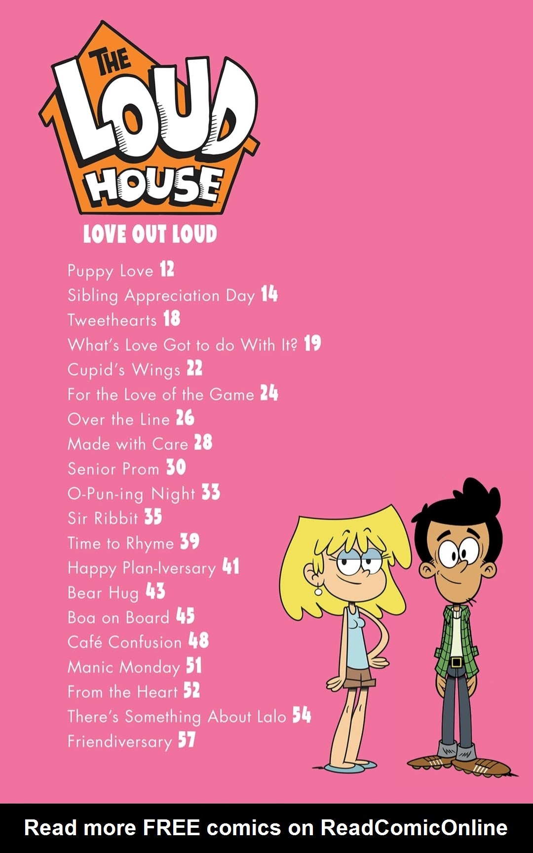 Read online The Loud House Love Out Loud Special comic -  Issue # Full - 4