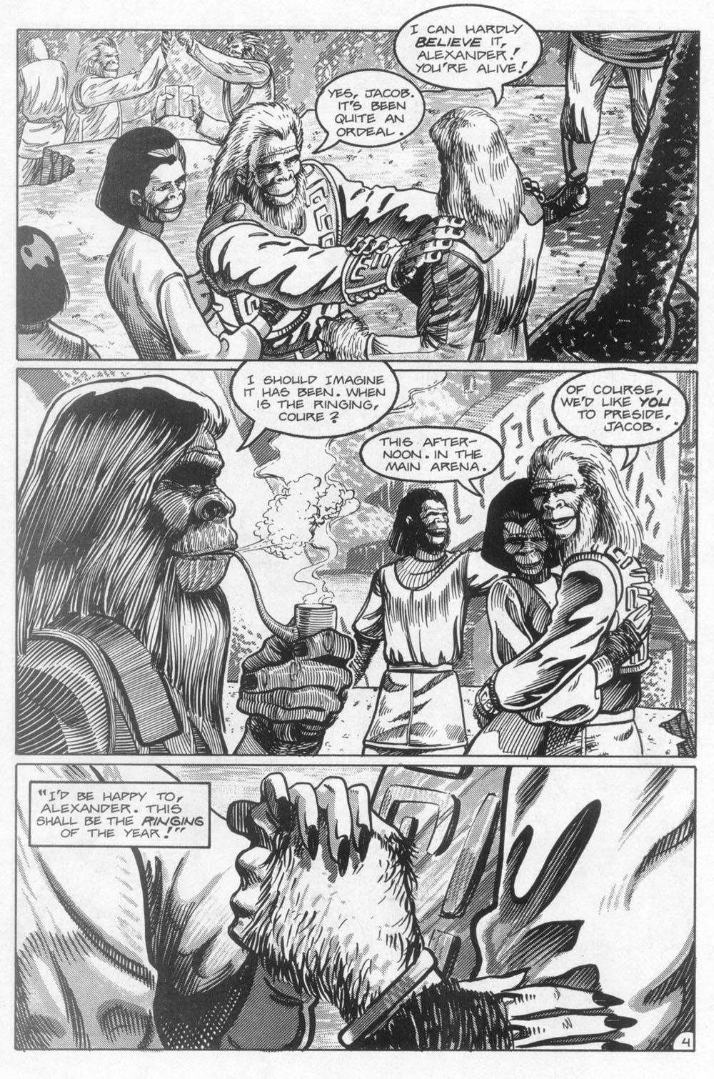 Read online Planet of the Apes (1990) comic -  Issue #12 - 6