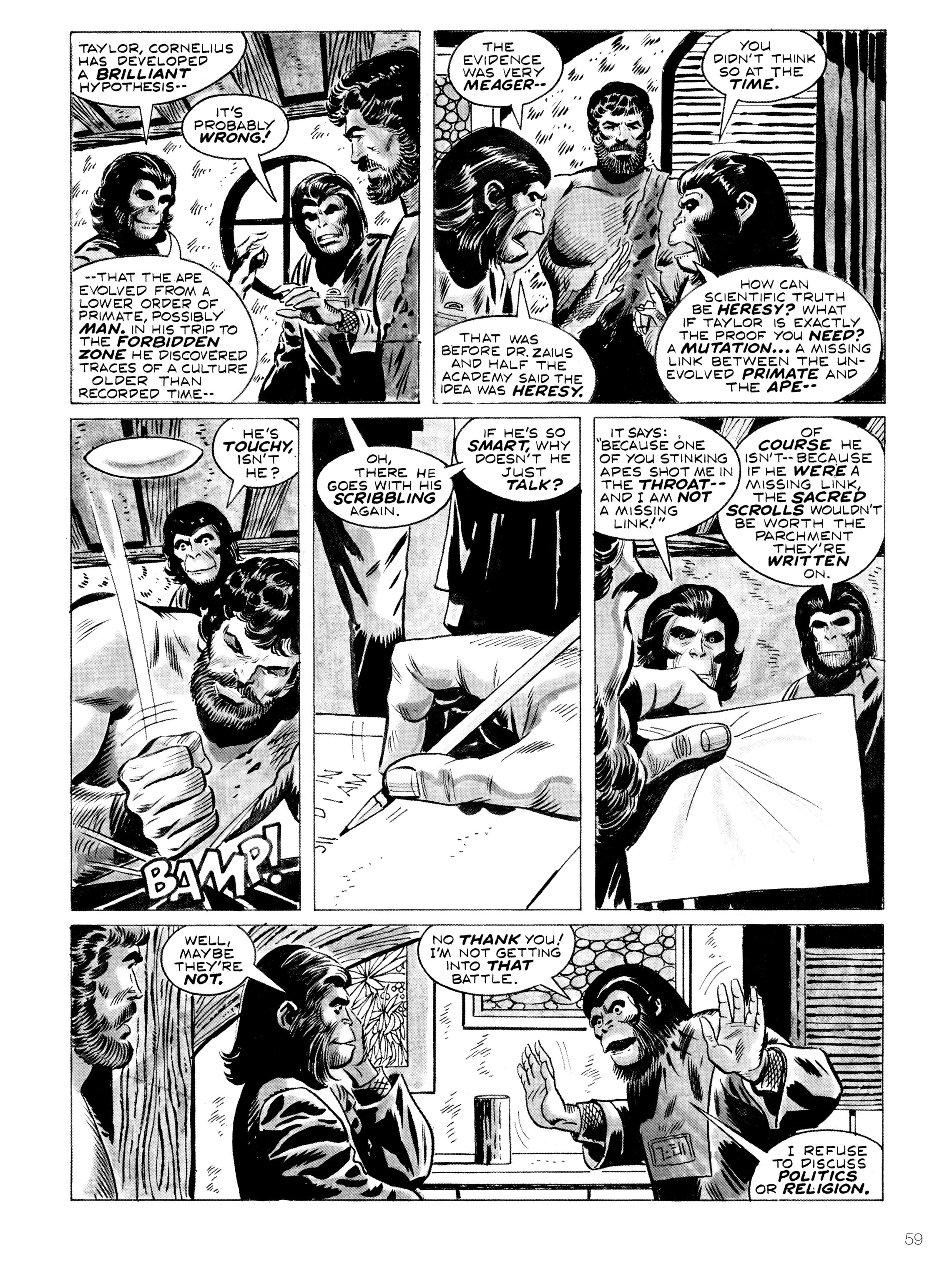 Read online Planet of the Apes: Archive comic -  Issue # TPB 2 (Part 1) - 56