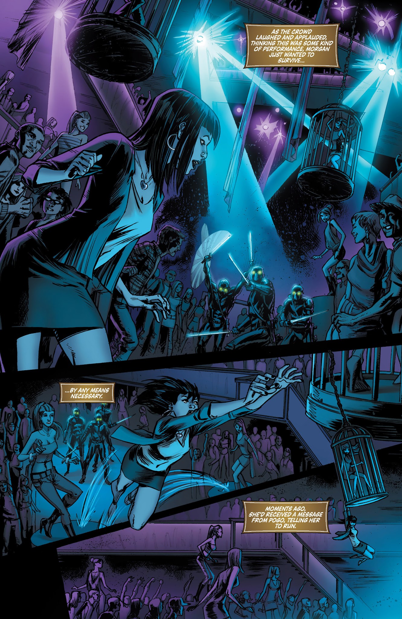 Read online Legend of the Shadow Clan comic -  Issue #4 - 8