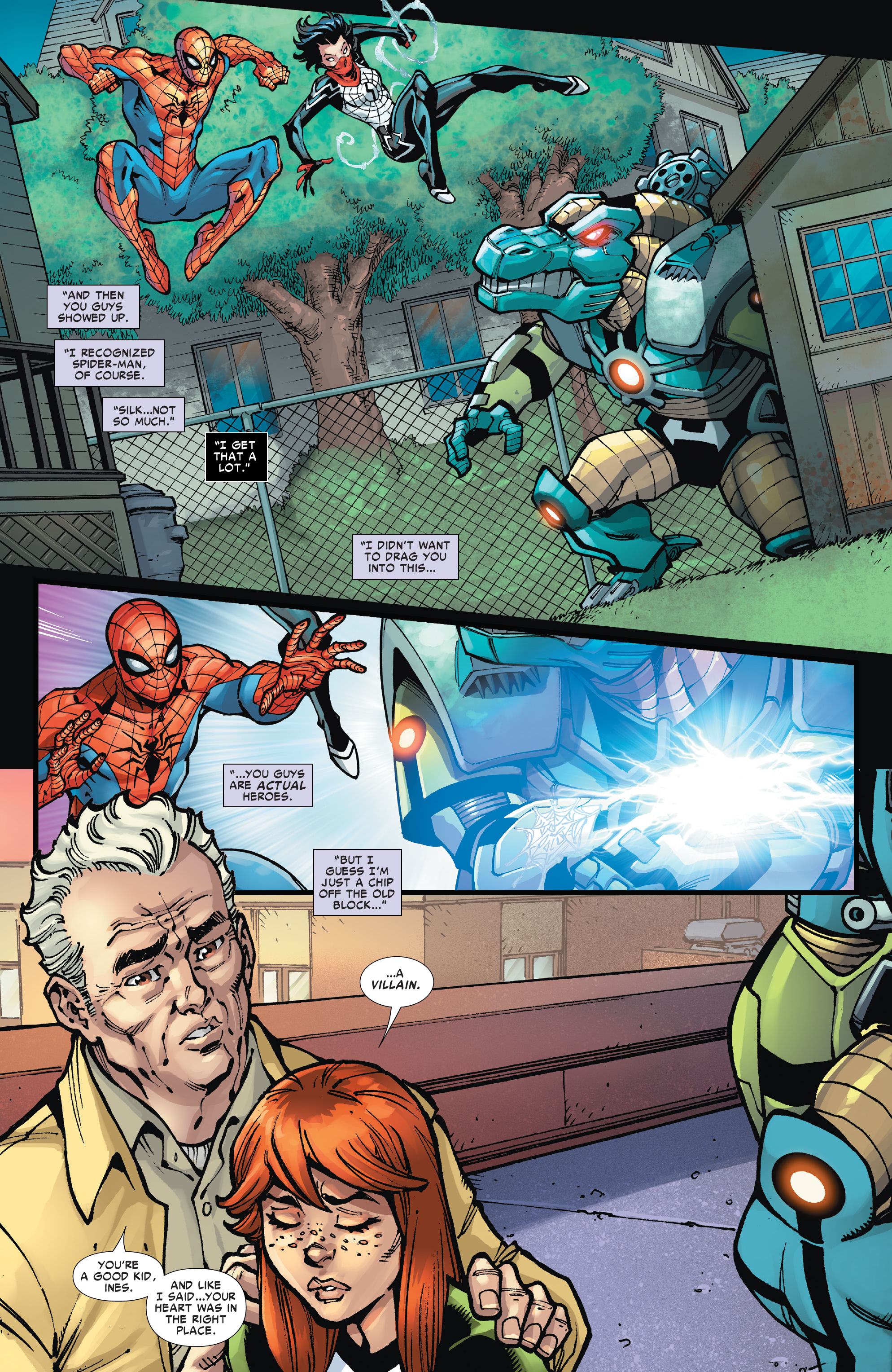 Read online Silk: Out of the Spider-Verse comic -  Issue # TPB 2 (Part 1) - 85