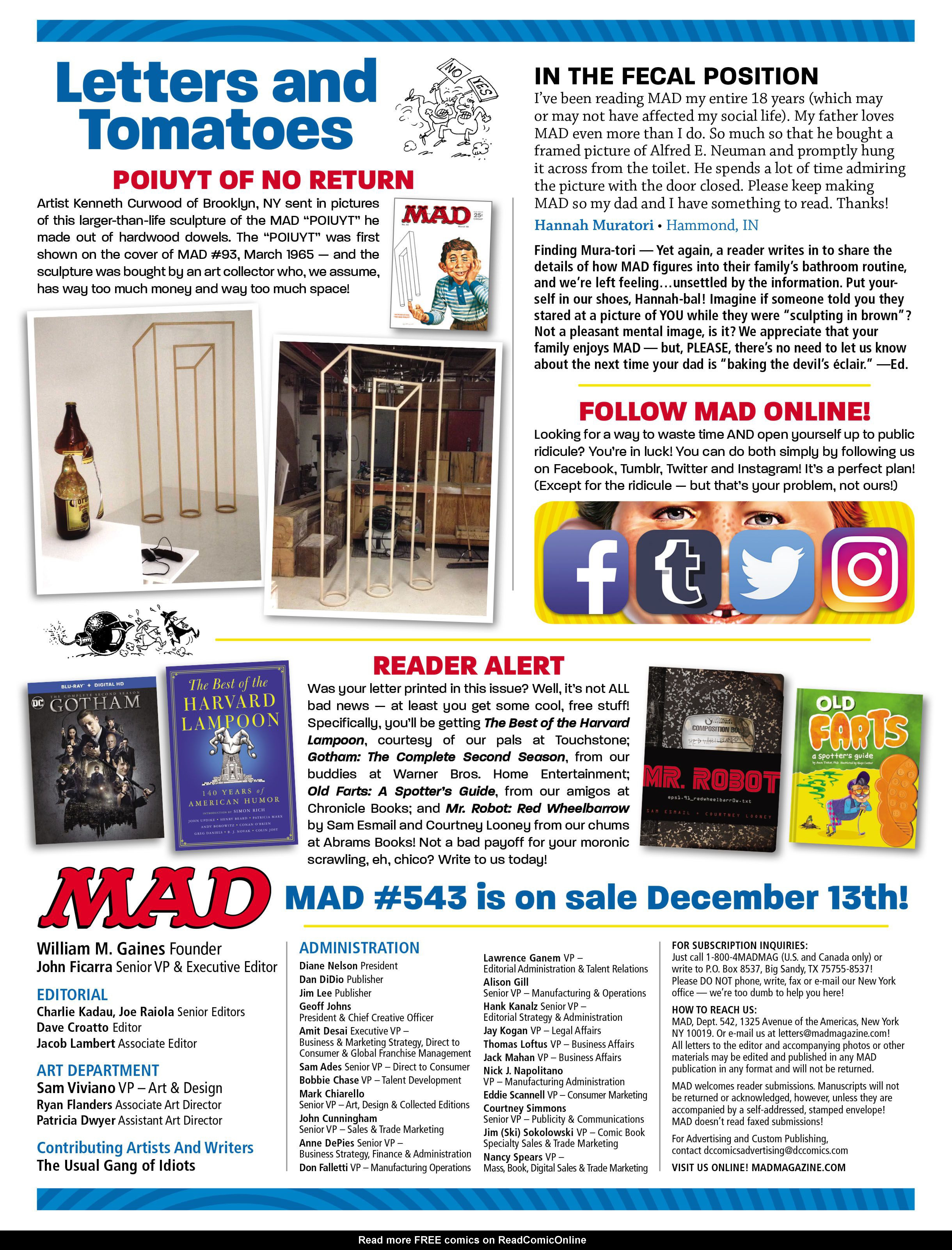 Read online MAD comic -  Issue #542 - 8