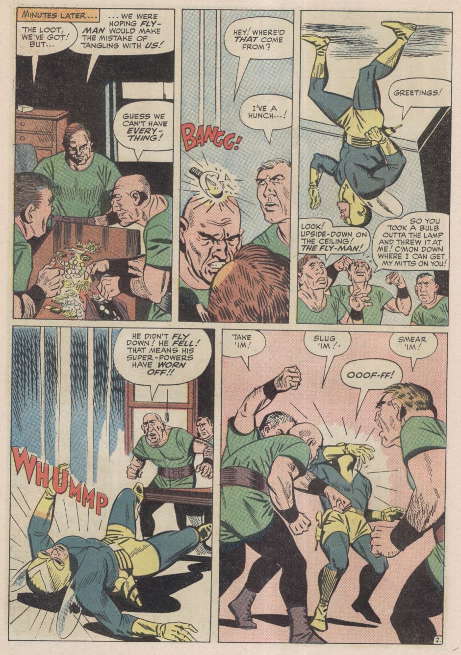 Read online Fly Man comic -  Issue #31 - 14