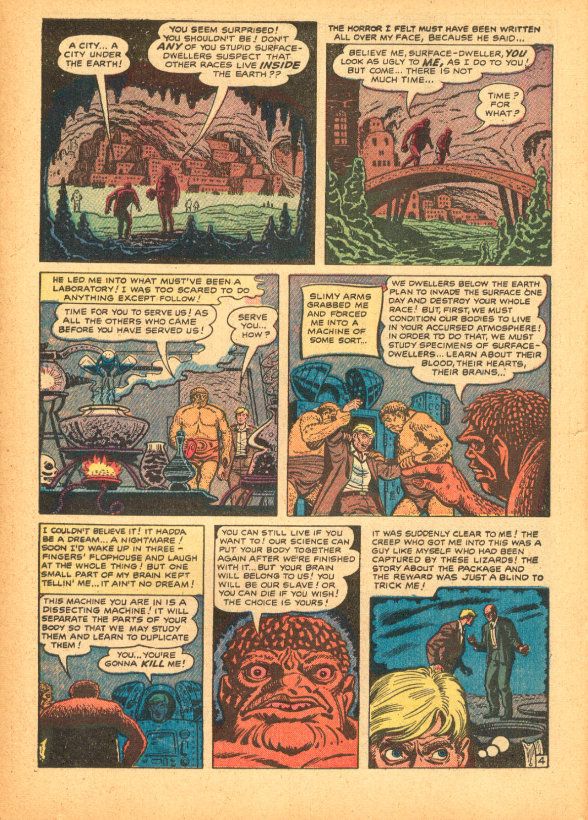 Read online Adventures into Weird Worlds comic -  Issue #3 - 6