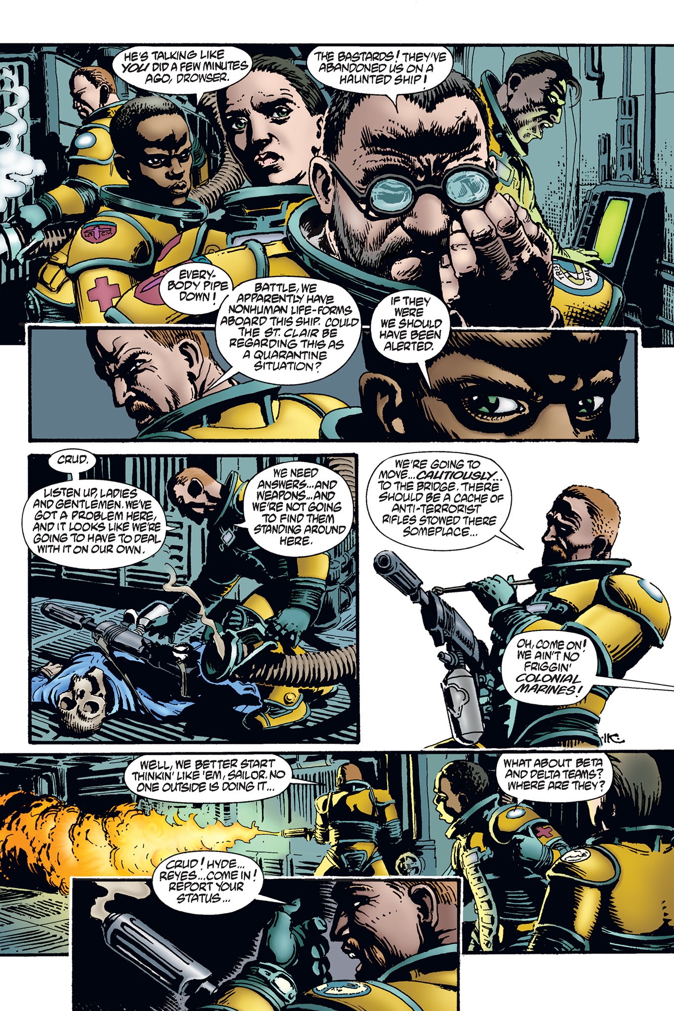 Read online Aliens: Havoc comic -  Issue # _TPB - 12