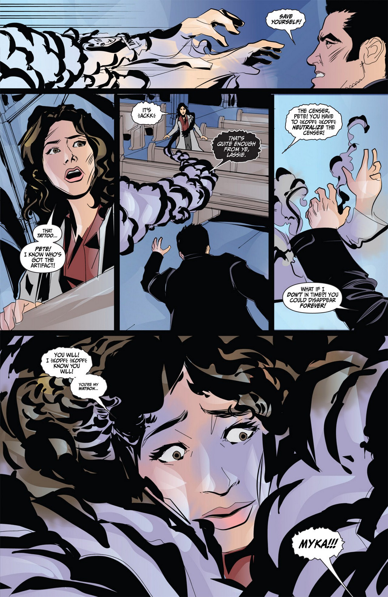 Read online Warehouse 13 comic -  Issue #2 - 16