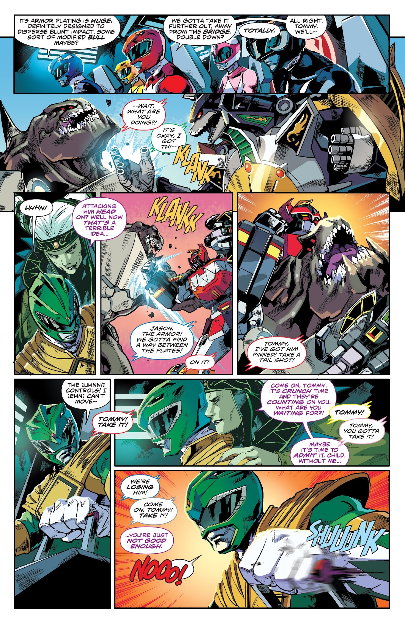 Read online Saban's Power Rangers: Soul of the Dragon comic -  Issue # TPB - 105