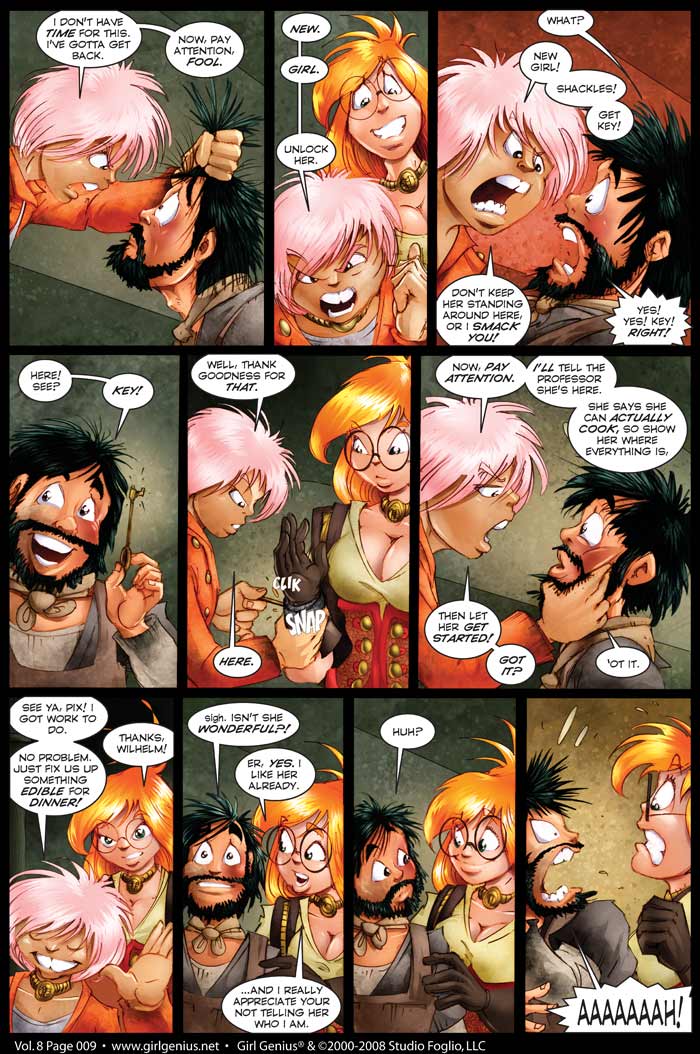 Read online Girl Genius (2002) comic -  Issue #8 - 10