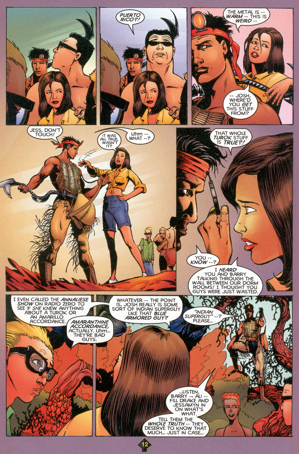 Read online Turok: Spring Break in The Lost Land comic -  Issue # Full - 12