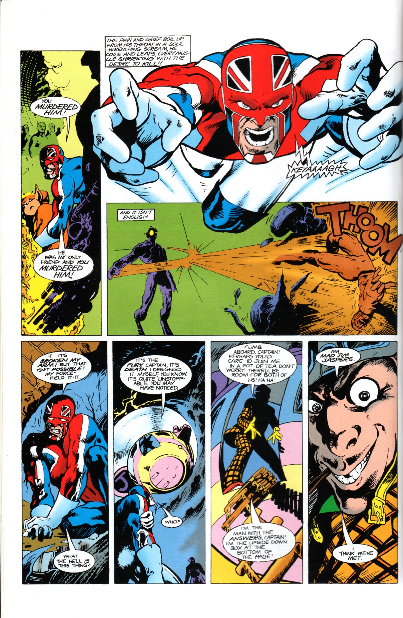 Read online Captain Britain (2002) comic -  Issue # TPB - 7