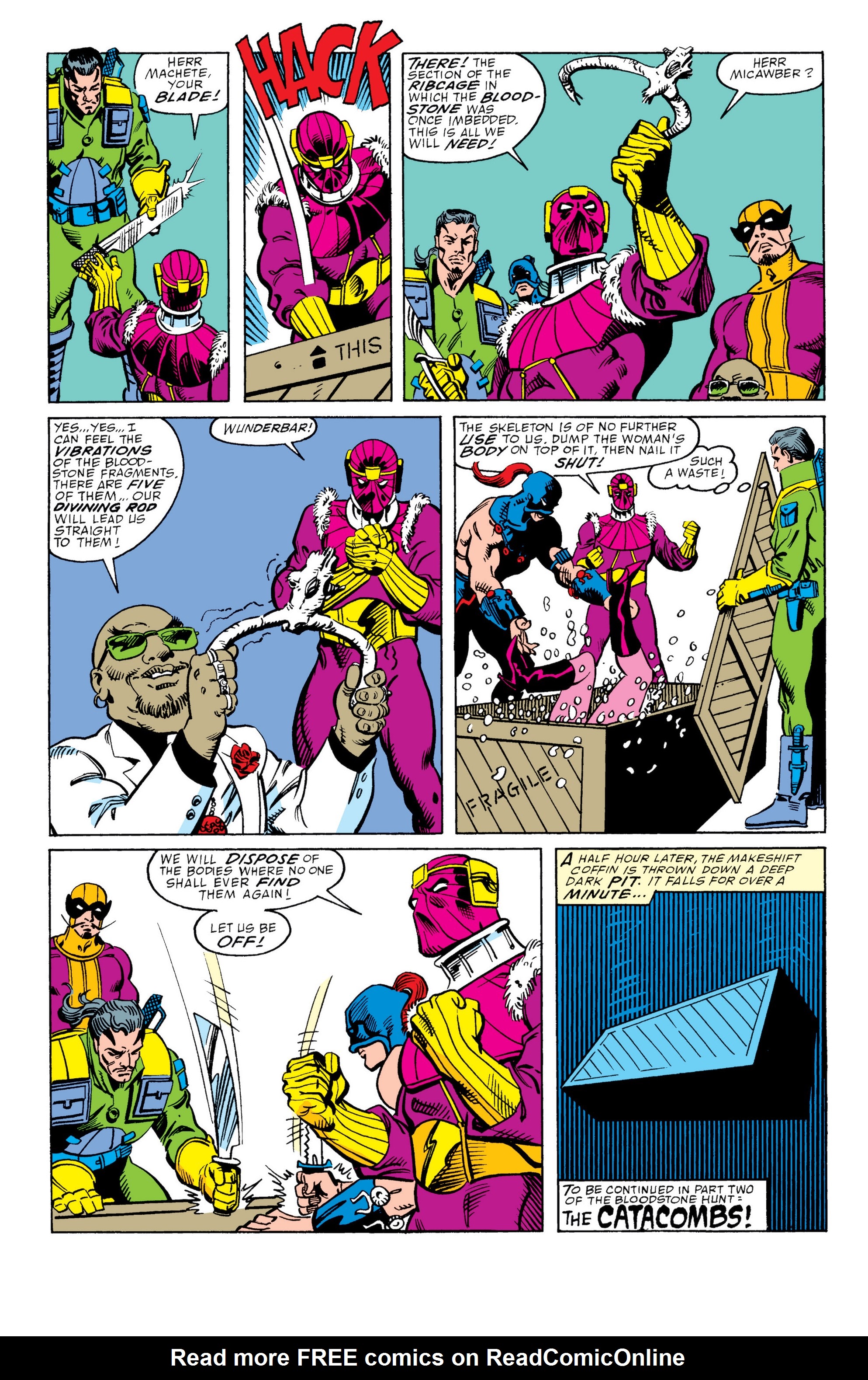 Read online Captain America Epic Collection comic -  Issue # TPB The Bloodstone Hunt (Part 2) - 64