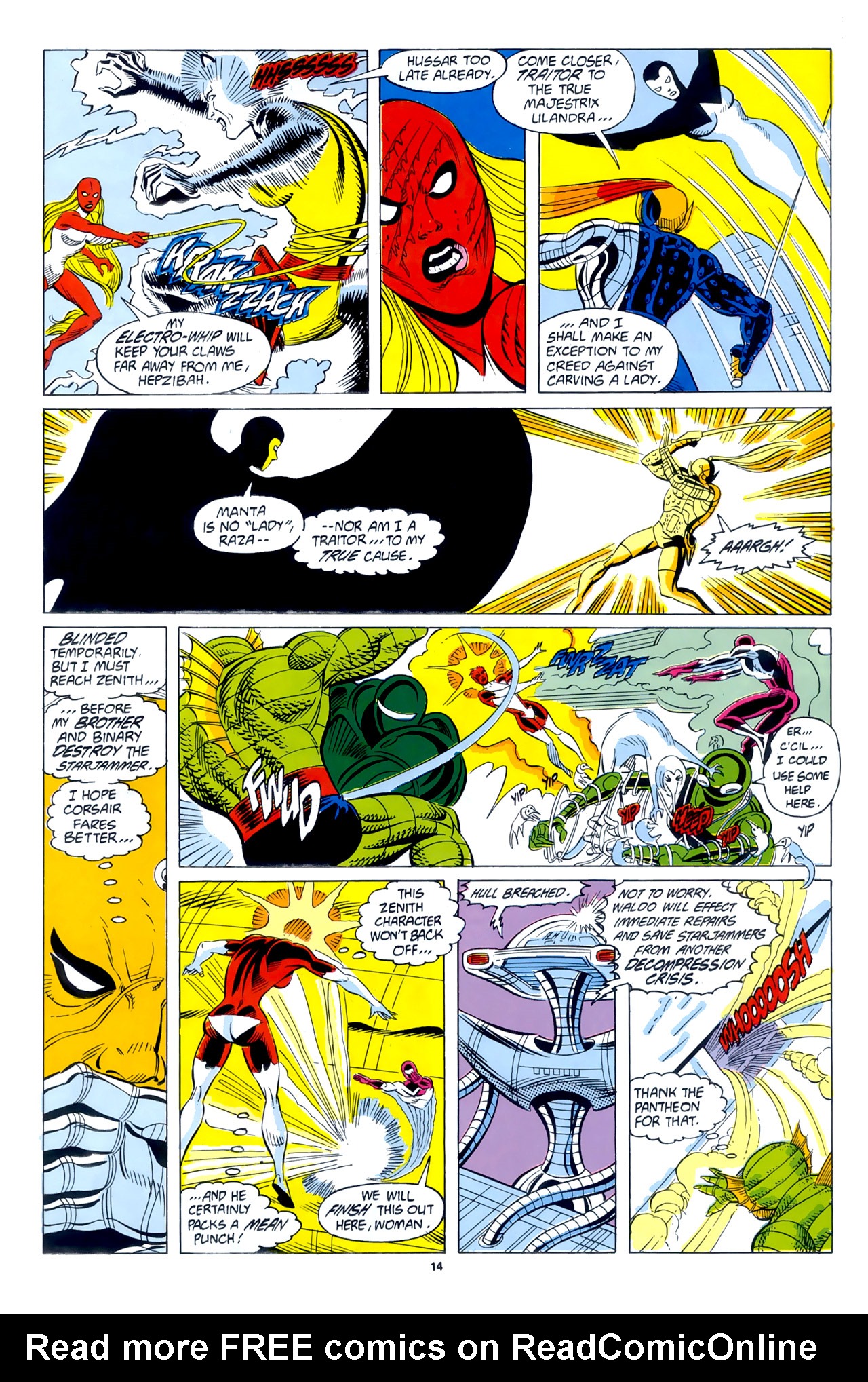 Read online X-Men Spotlight On...Starjammers comic -  Issue #2 - 16