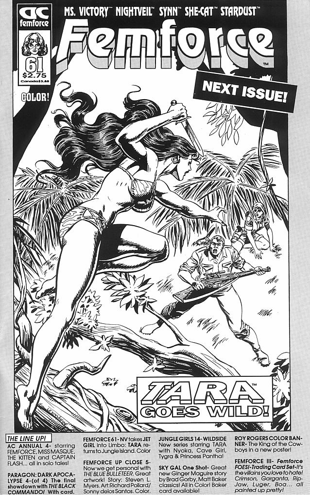 Read online Femforce comic -  Issue #60 - 35