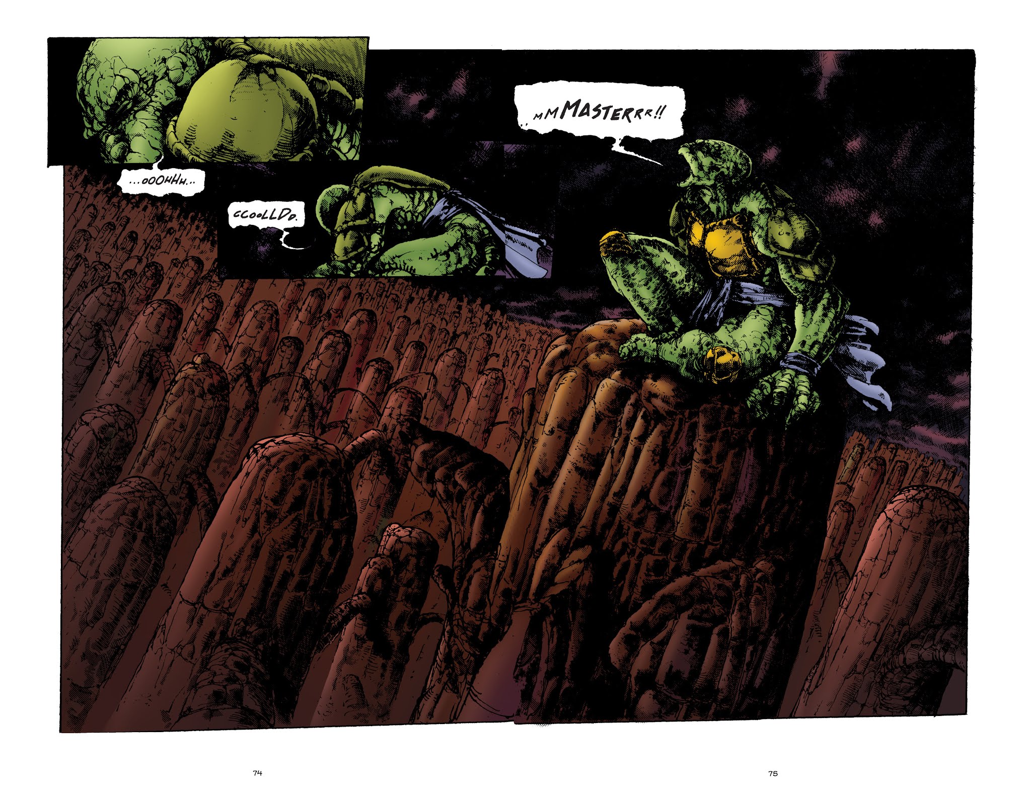 Read online Teenage Mutant Ninja Turtles Legends: Soul's Winter By Michael Zulli comic -  Issue # TPB - 67