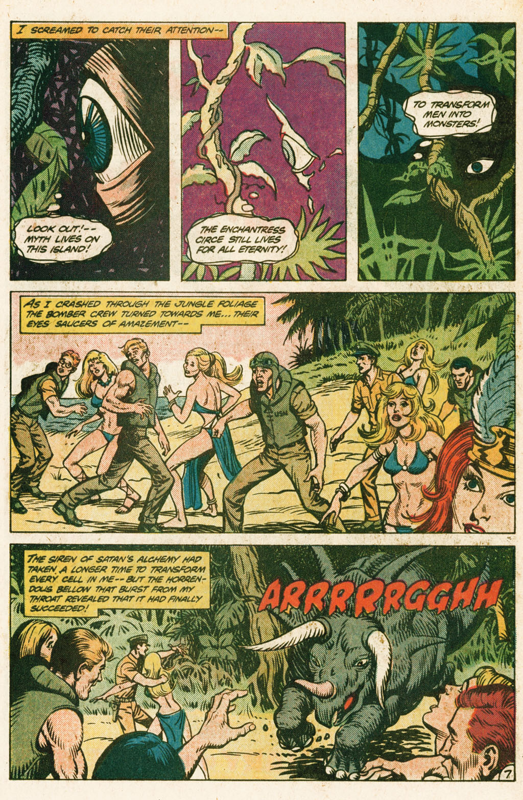 Read online Weird War Tales (1971) comic -  Issue #109 - 31