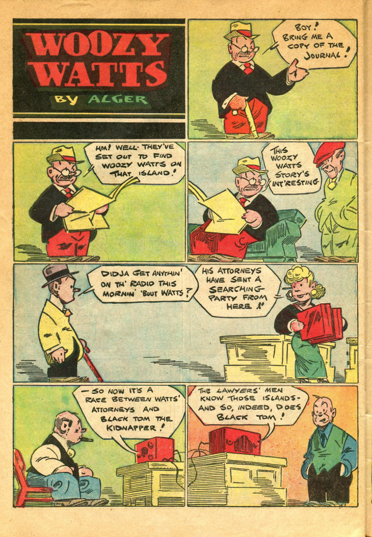 Read online More Fun Comics comic -  Issue #19 - 54